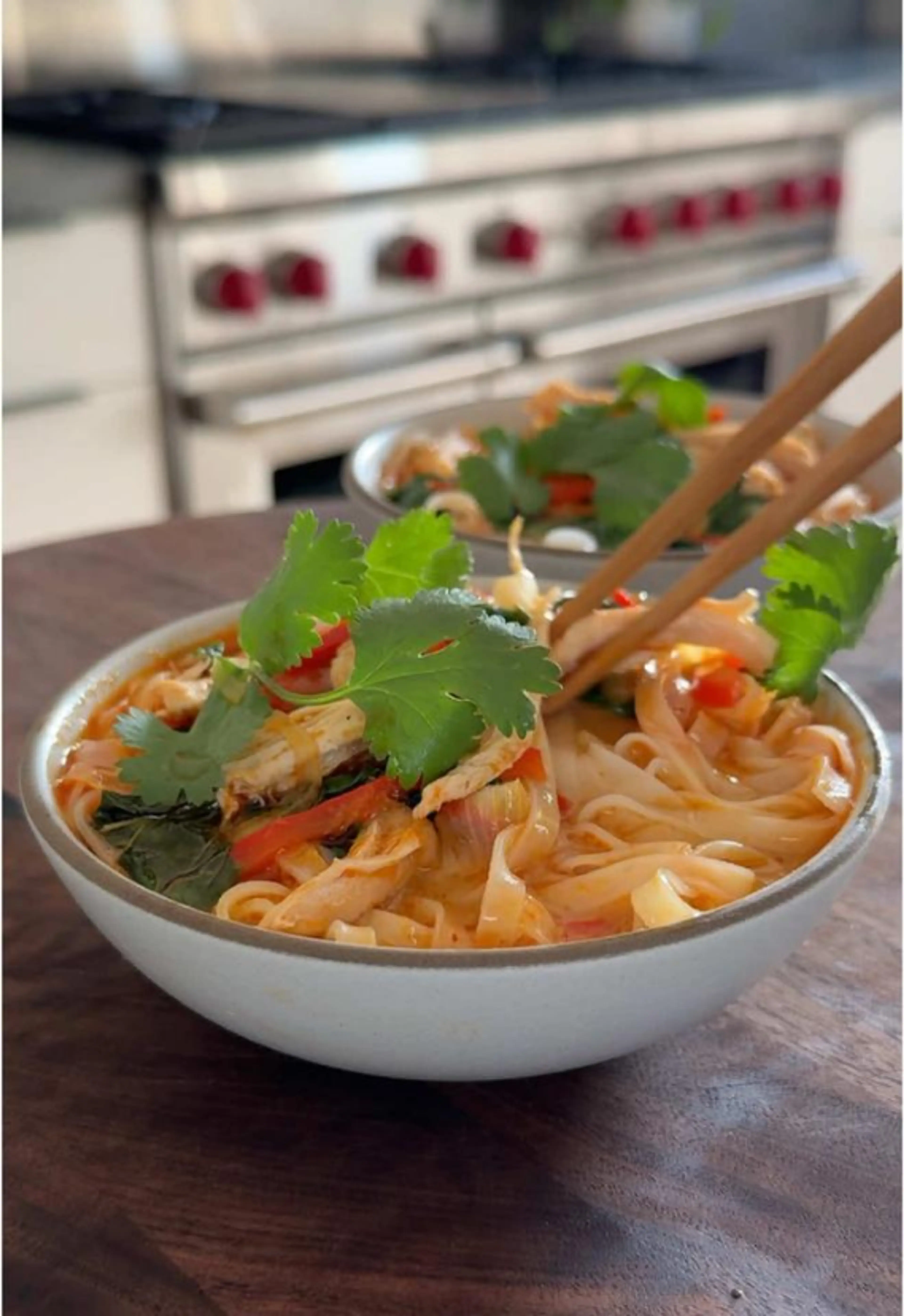 Thai Red Curry Noodle Soup