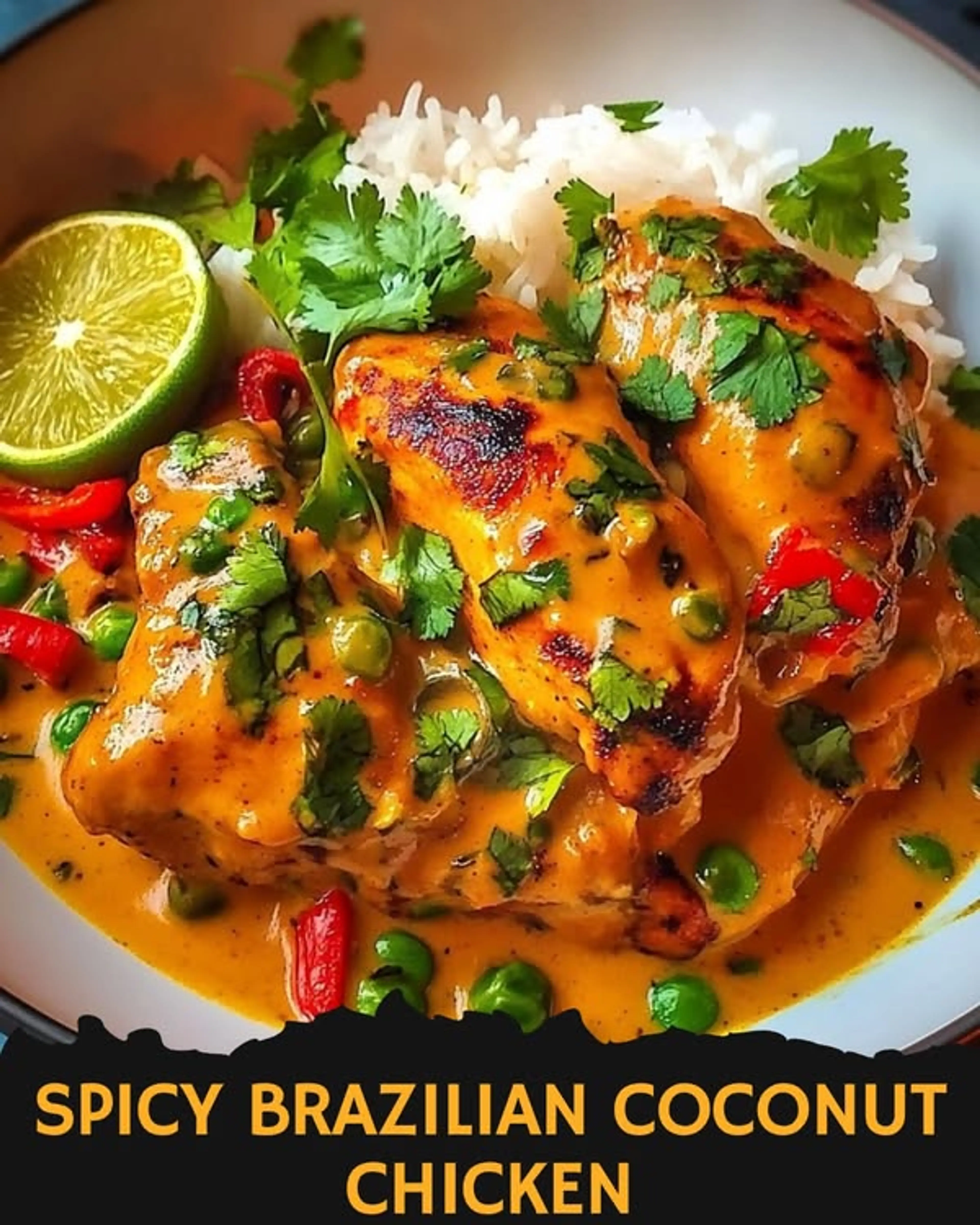 Spicy Brazilian Coconut Chicken