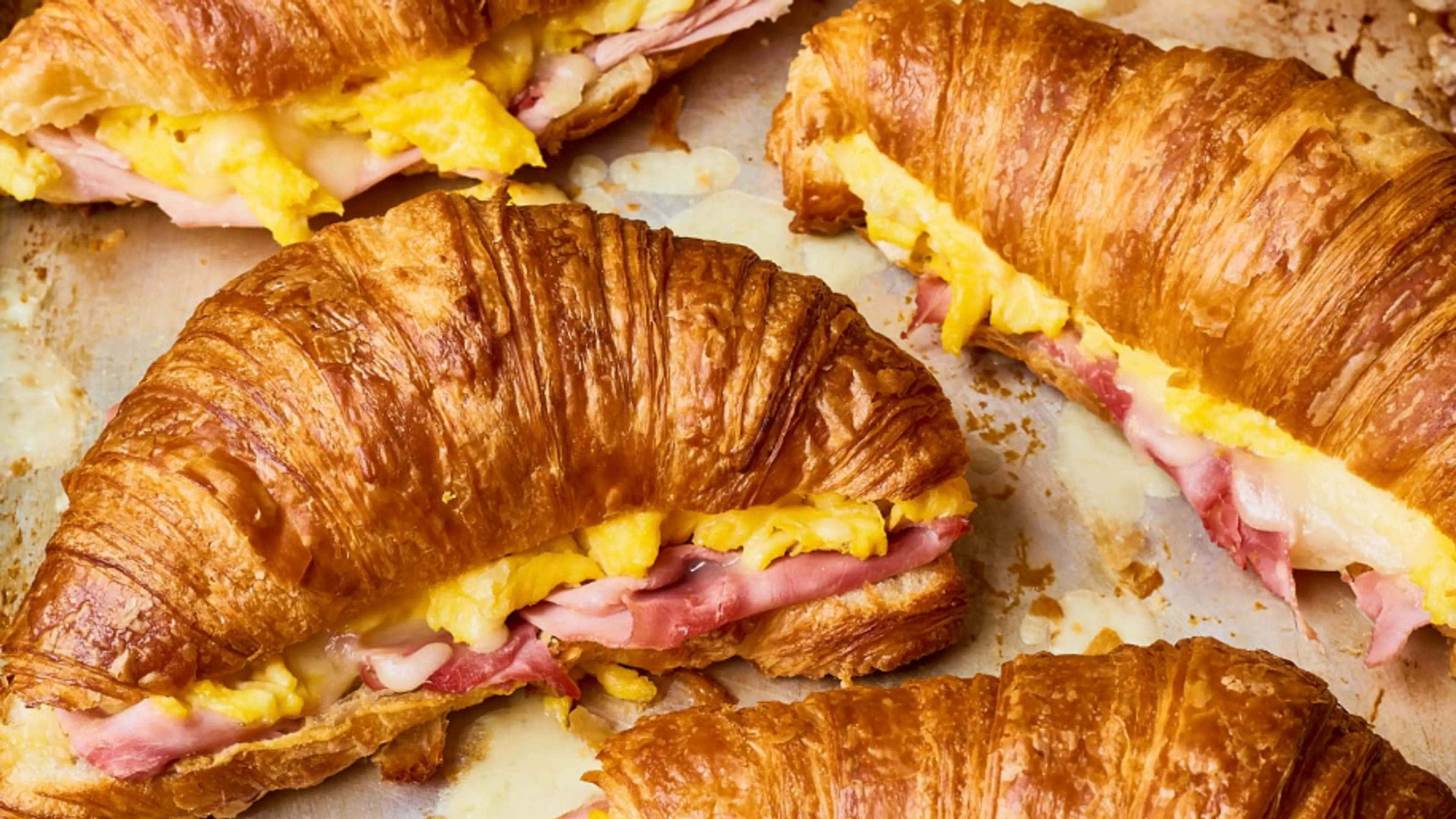 Make-Ahead Croissant Breakfast Sandwiches