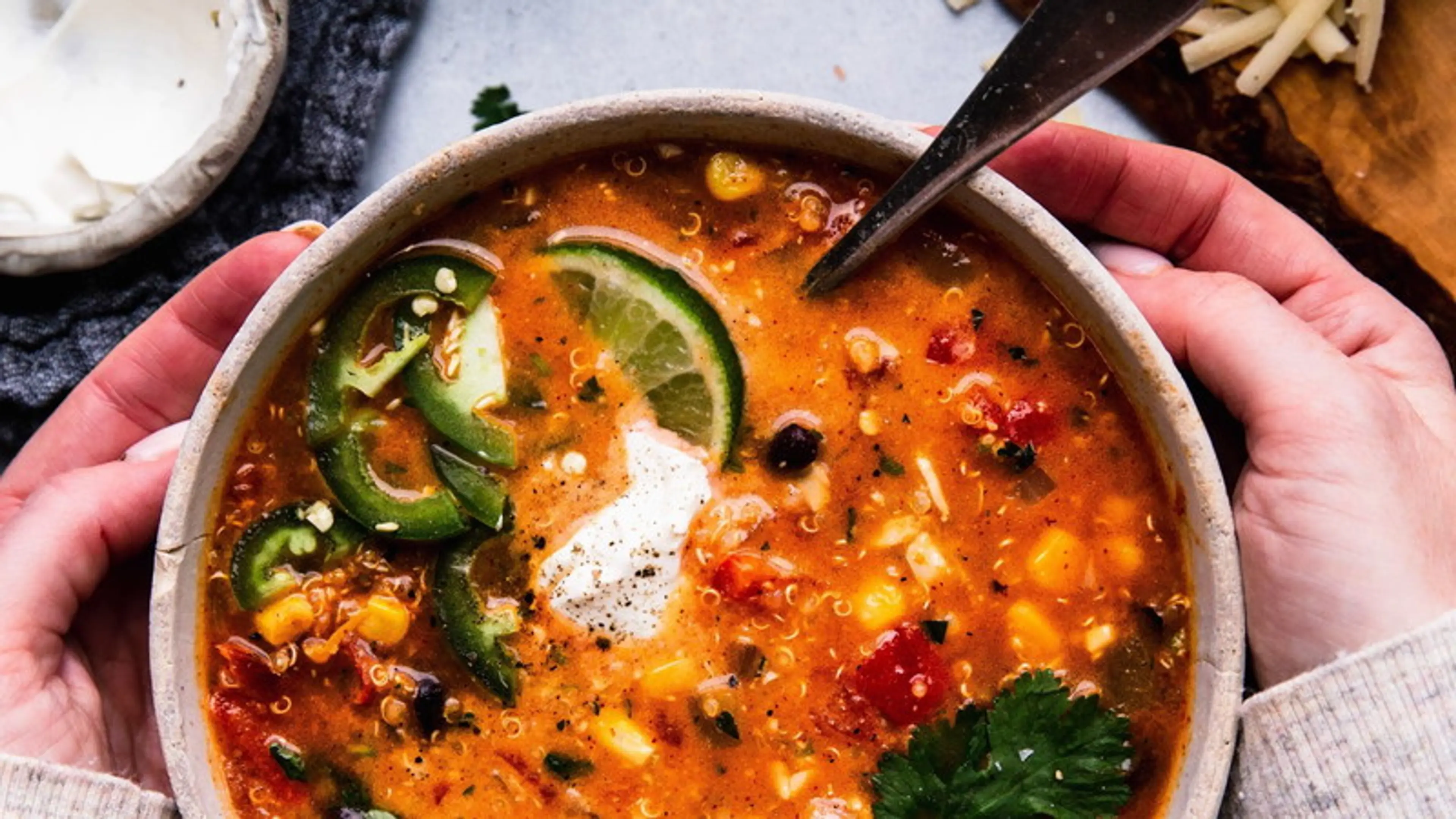 Mexican Quinoa Soup