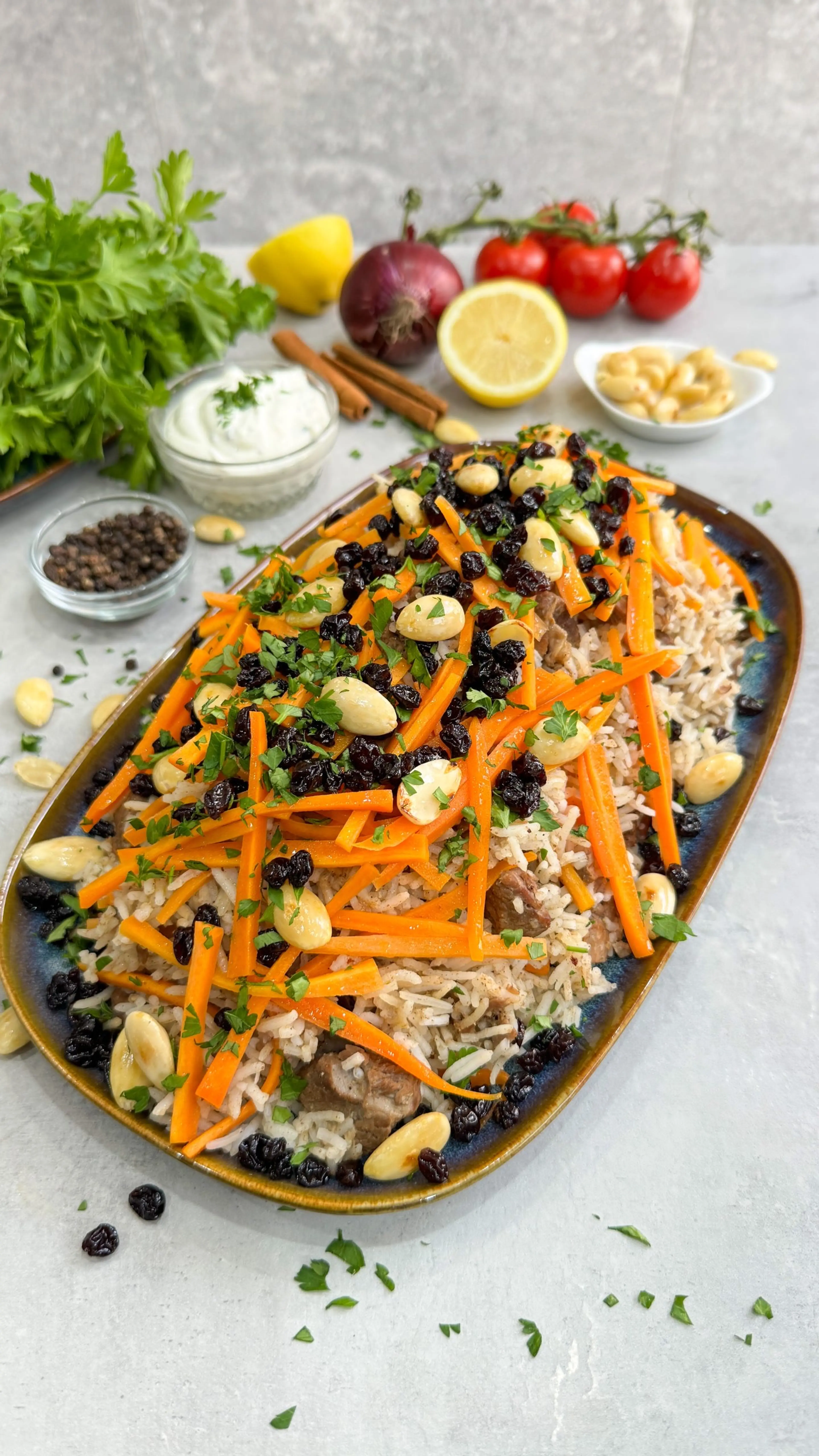 Afghaanse Rijst (Kabuli Pulao)