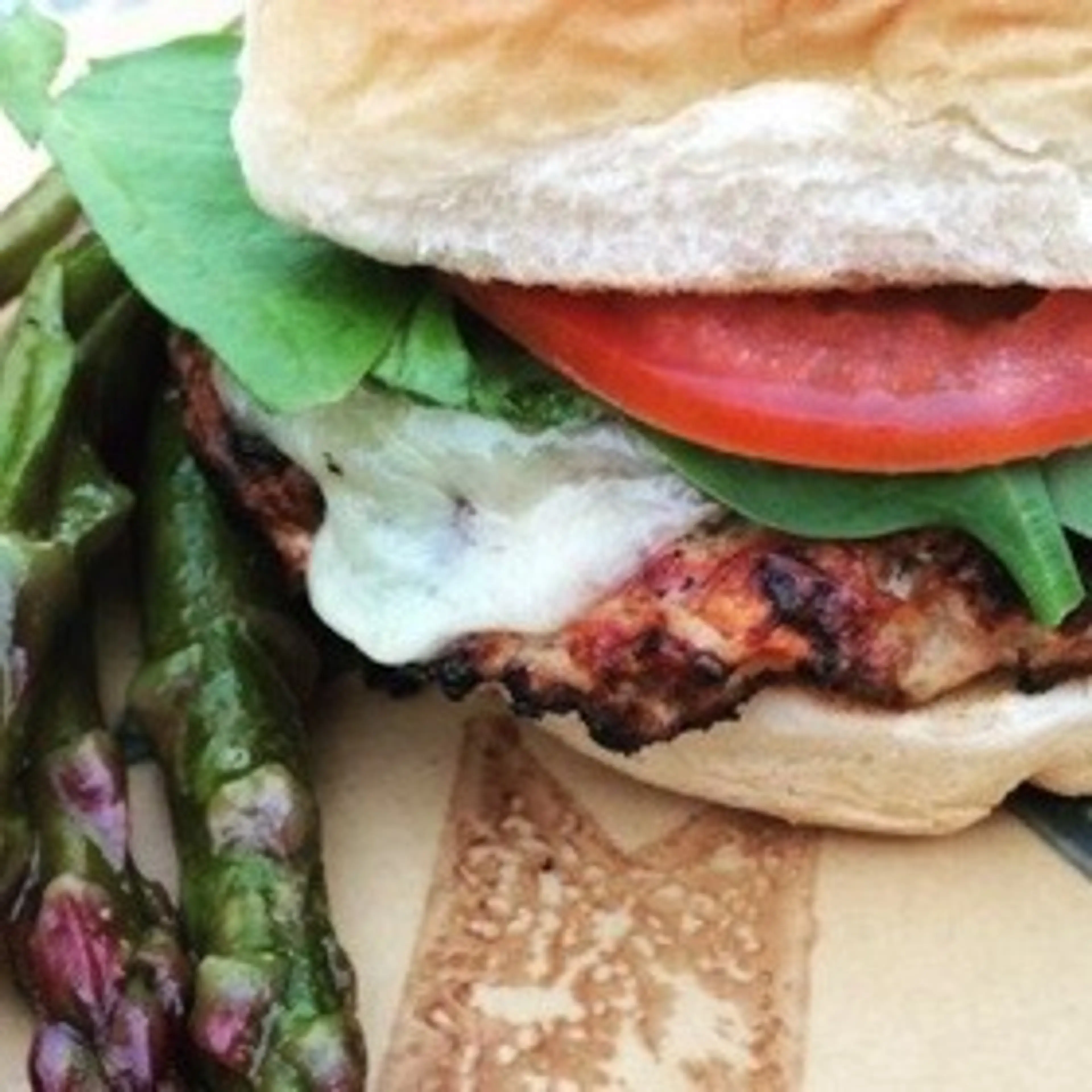 Grilled Chicken Burgers
