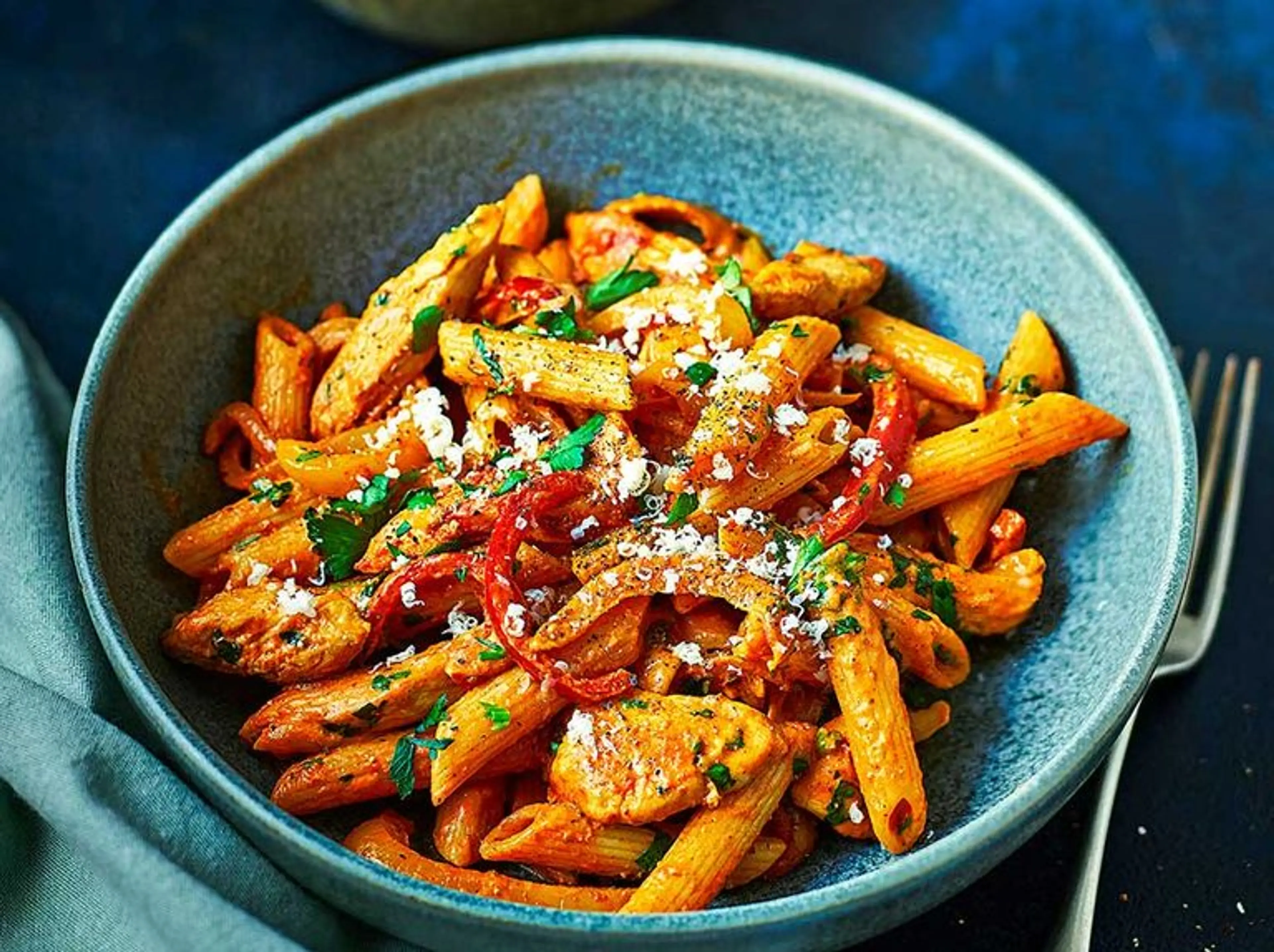 Fajita-style pasta