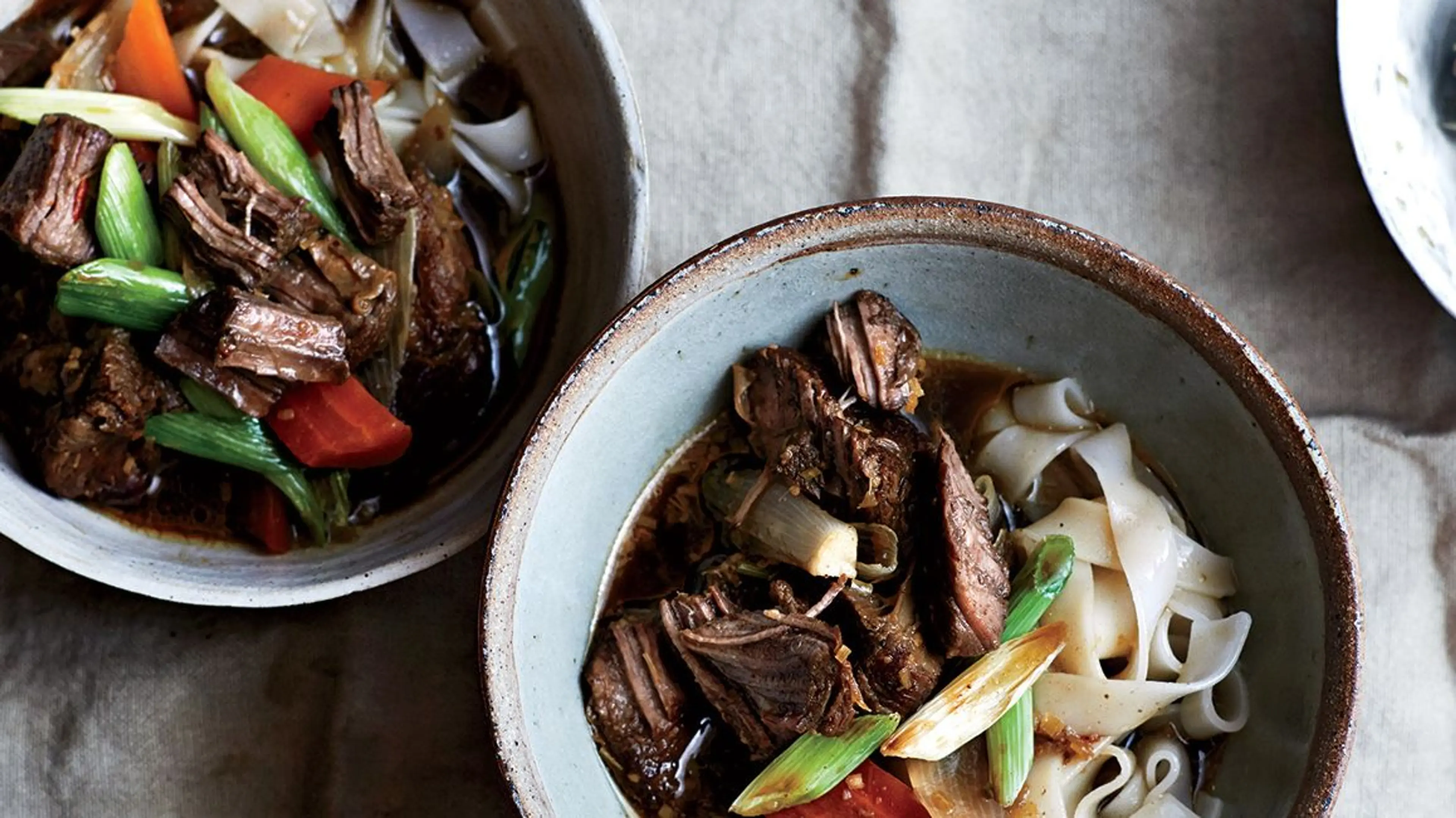 Thai Beef Stew With Lemongrass and Noodles