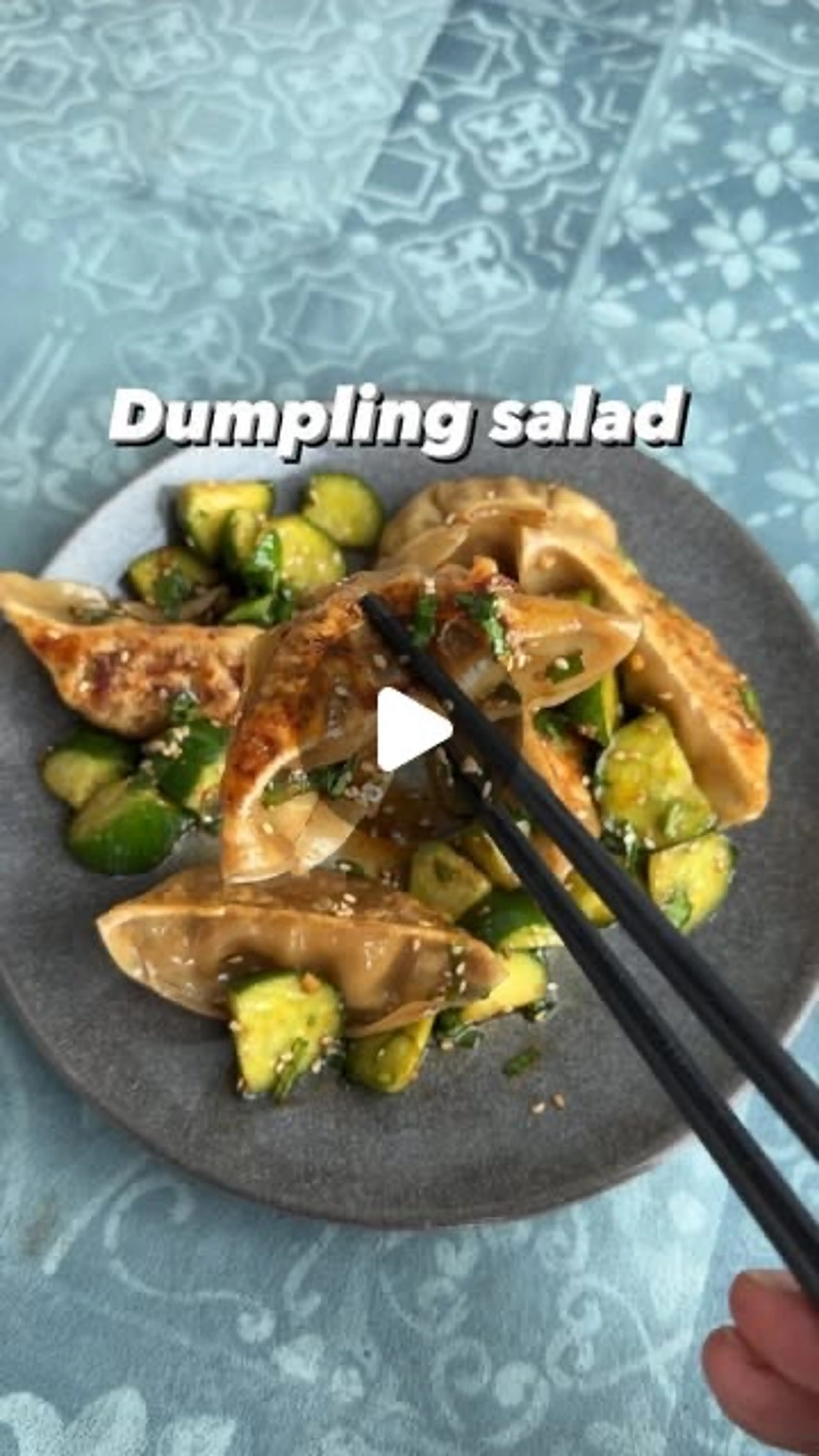 Dumpling Salad