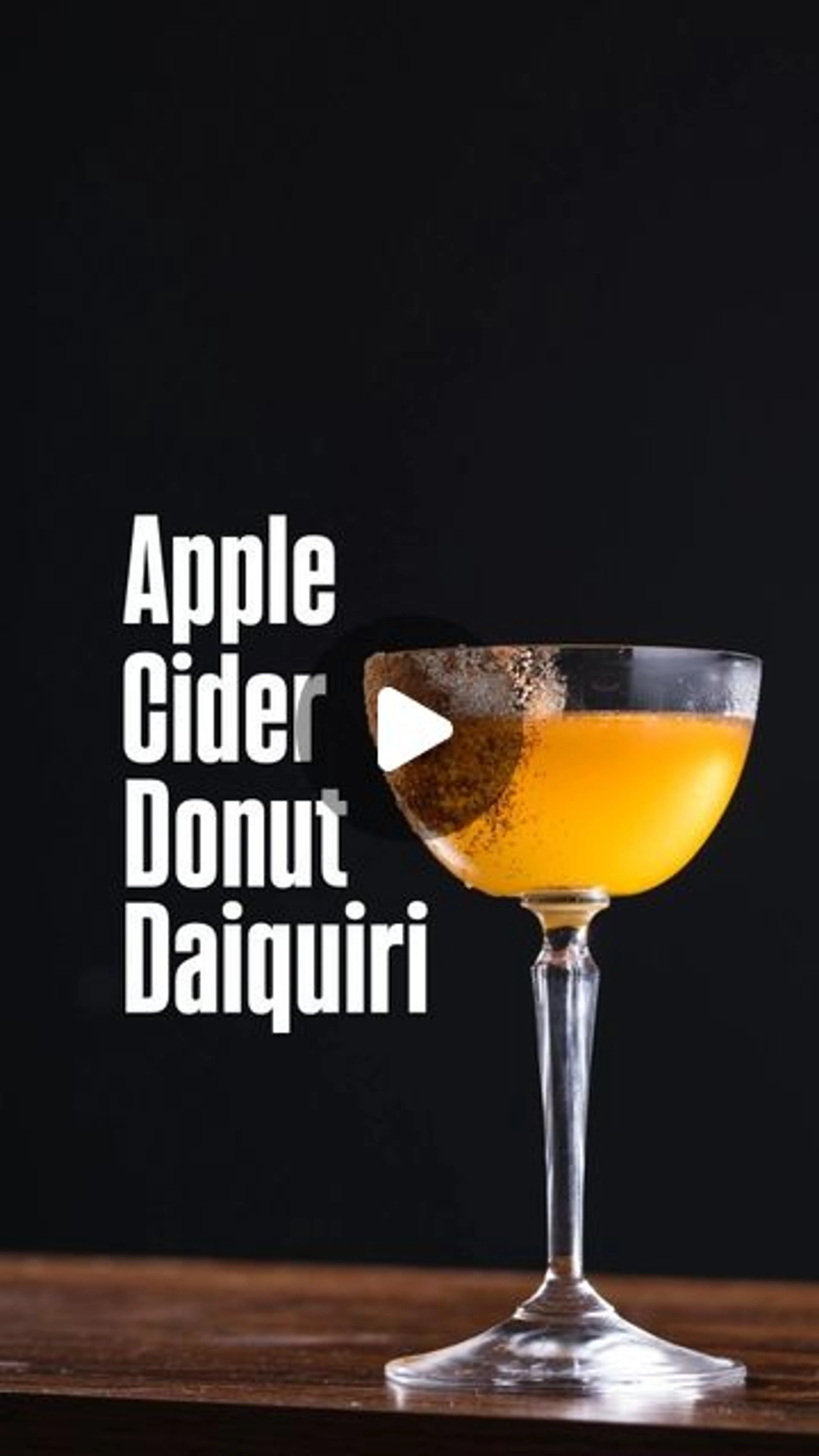 What If We Made Trader Joe's Apple Cider Donuts a Cocktail