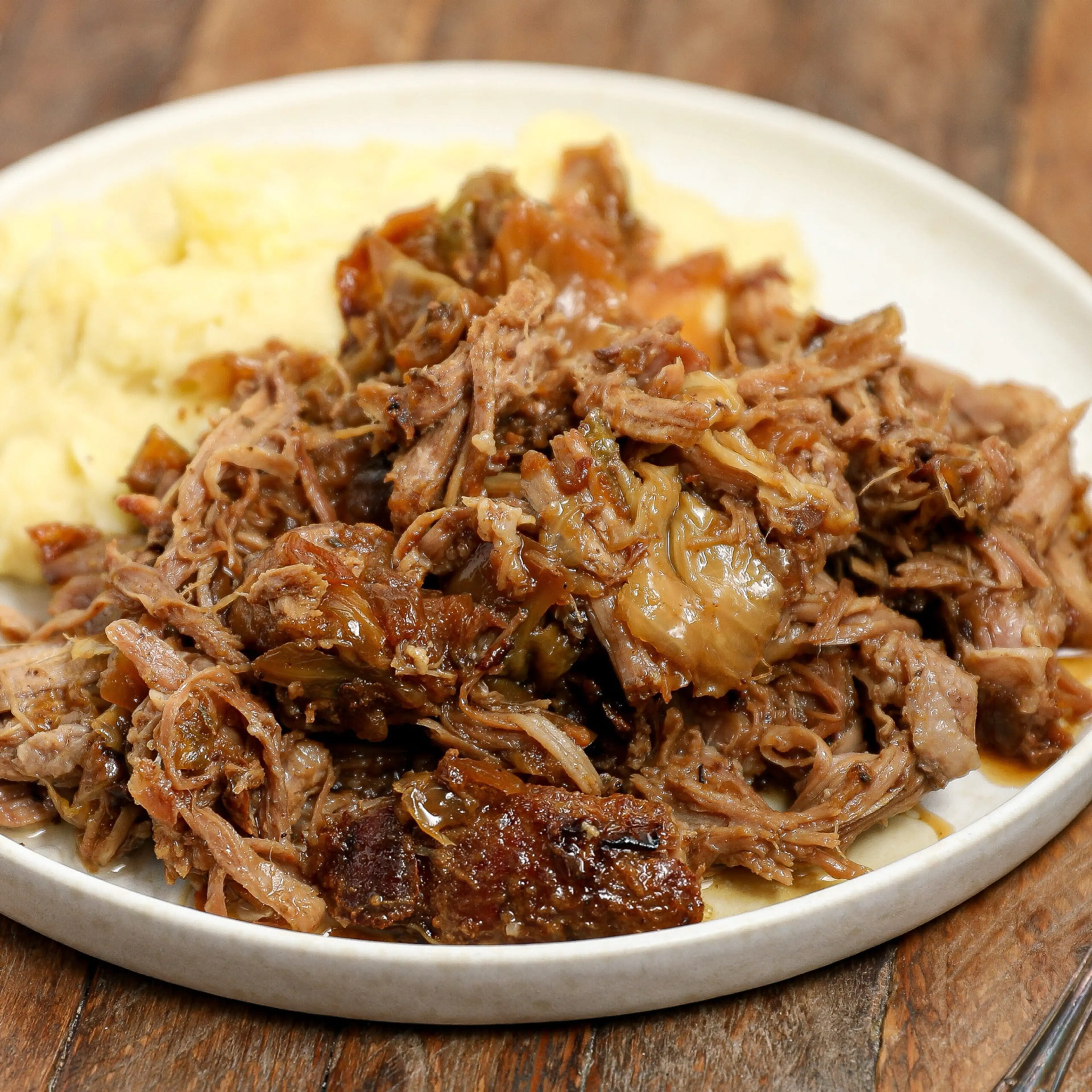 Apple Cider Roasted Pork Roast with Cabbage