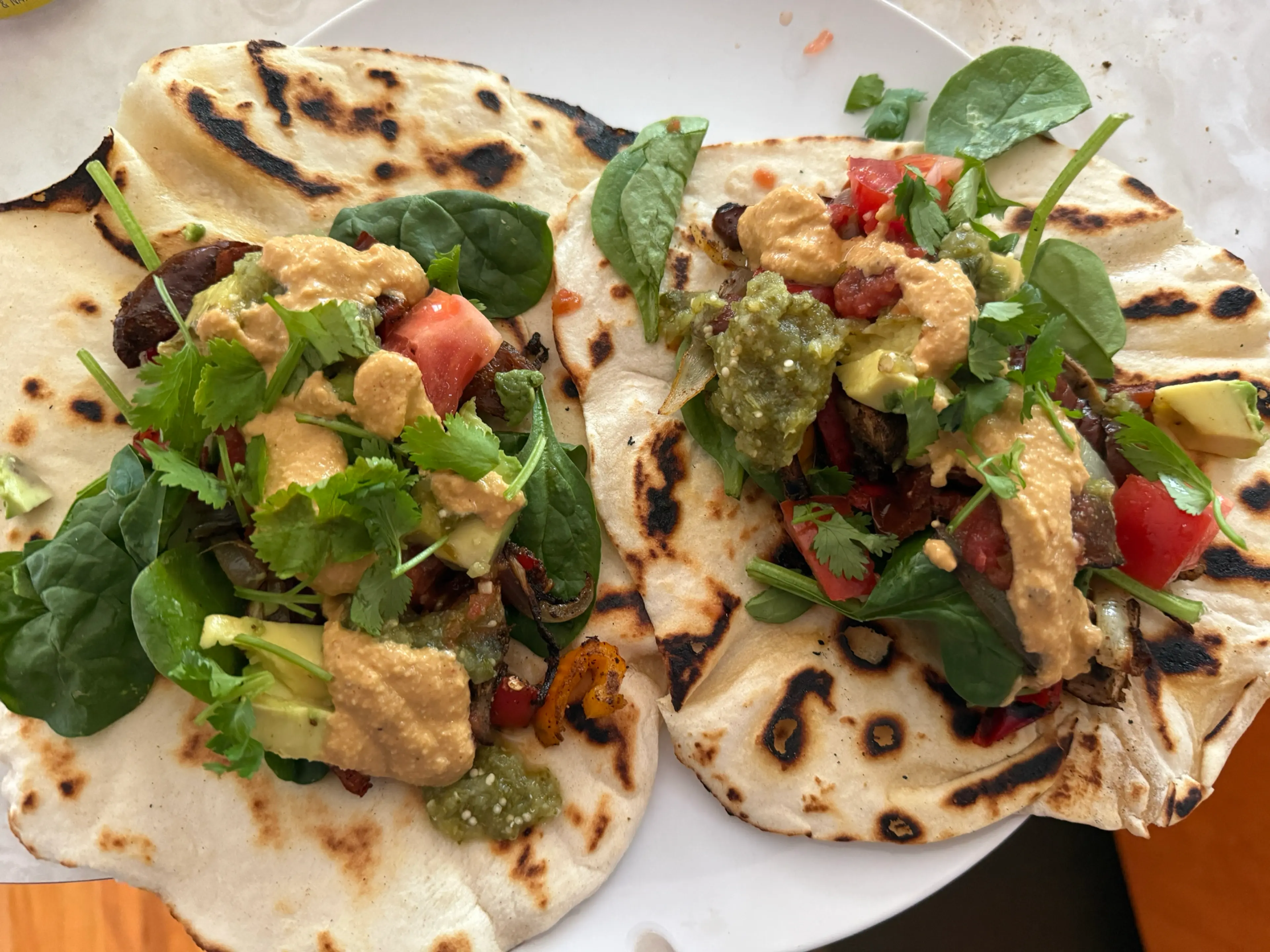 Vegan Pan Fajitas with Chipotle Queso