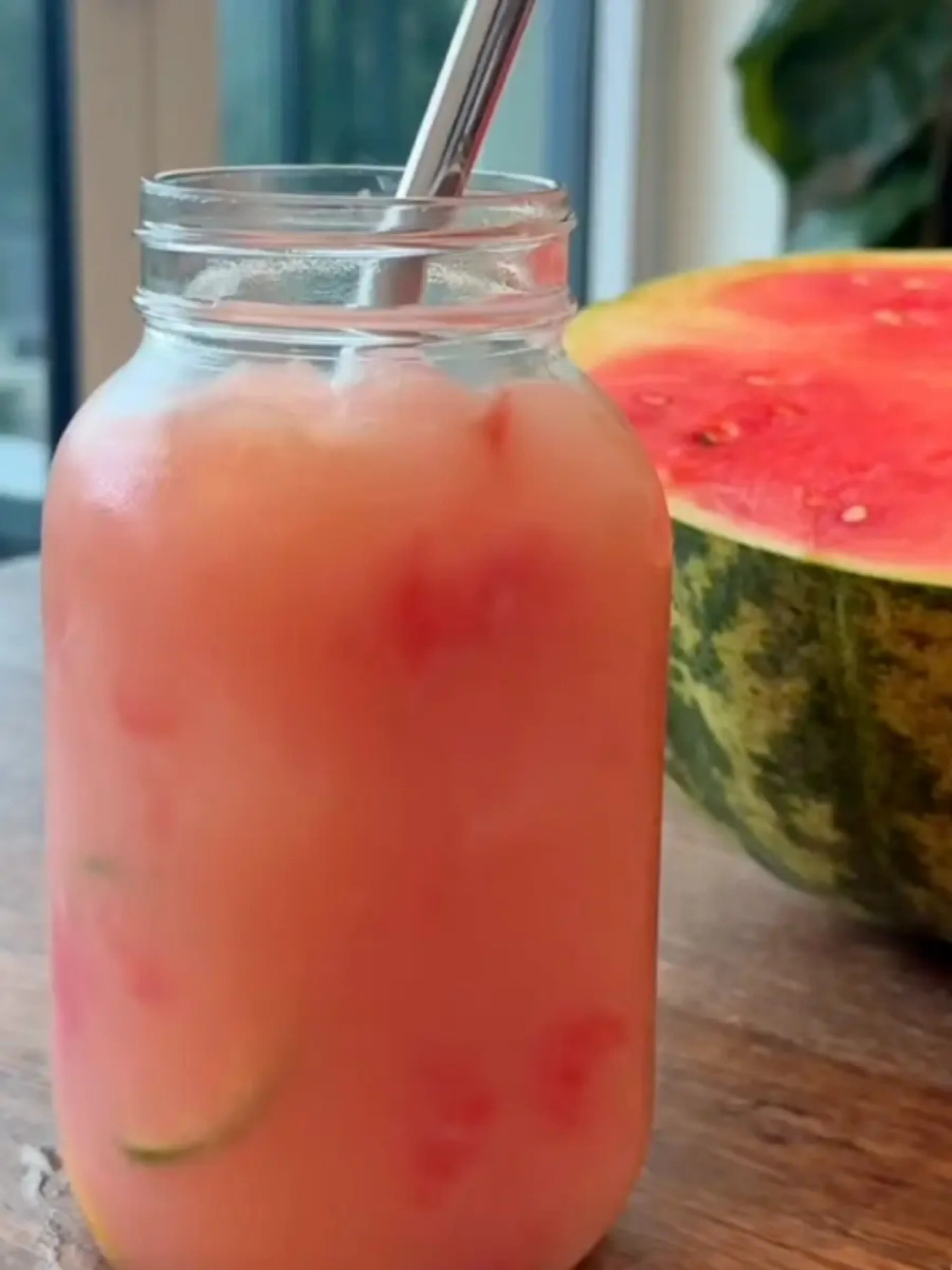 Fizzy Lemon-Lime Watermelon Yakult Limeade
