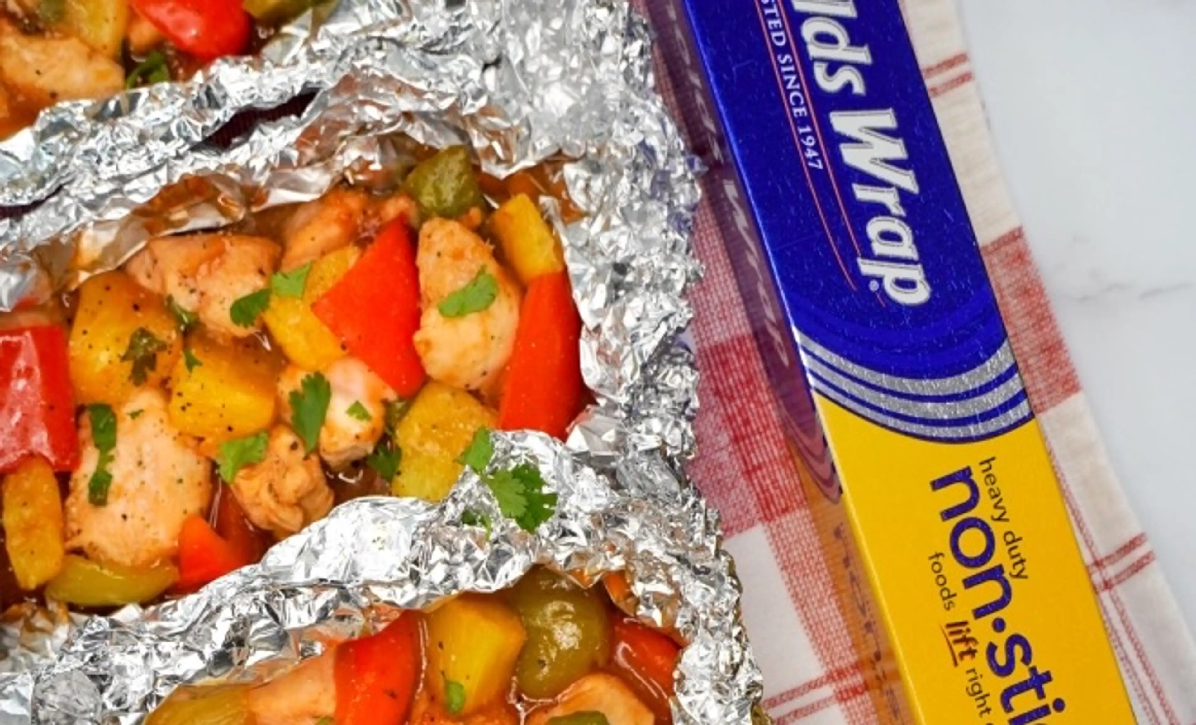 Hawaiian-Style Chicken Packets