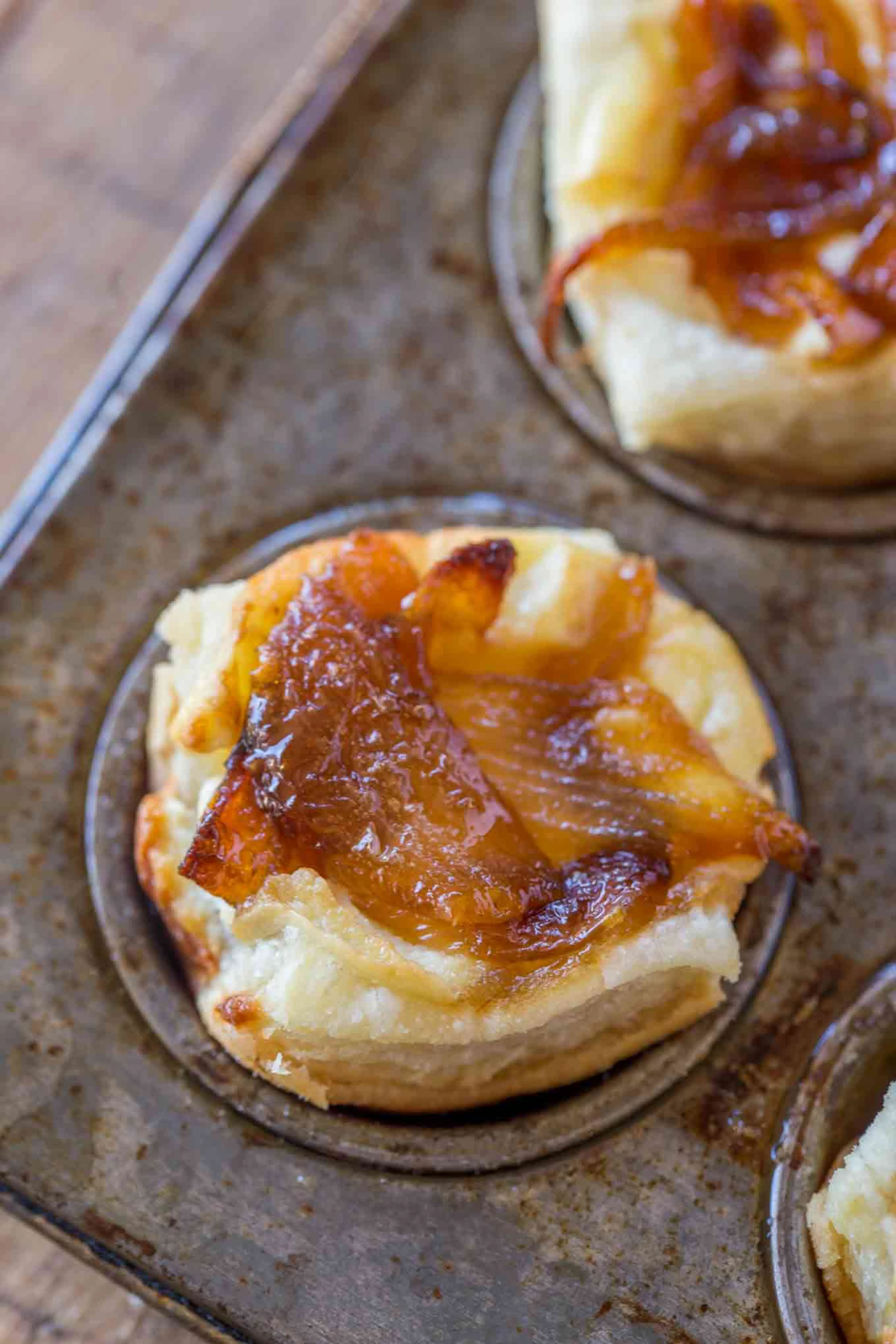Caramelized Onion Feta Pastry Bites (Trader Joe's Copycat)