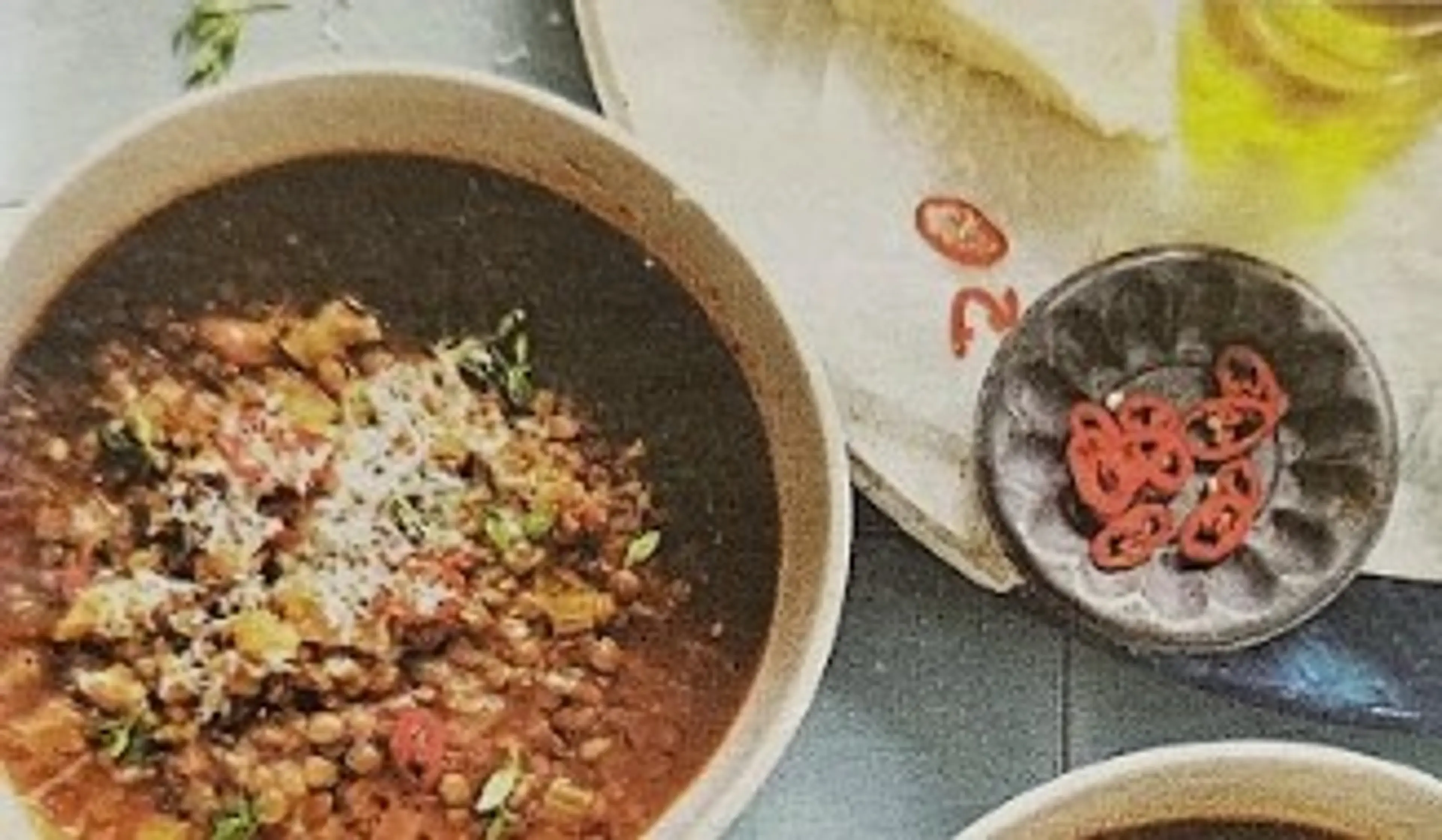 Hearty Italian Lentil & Vegetable Soup