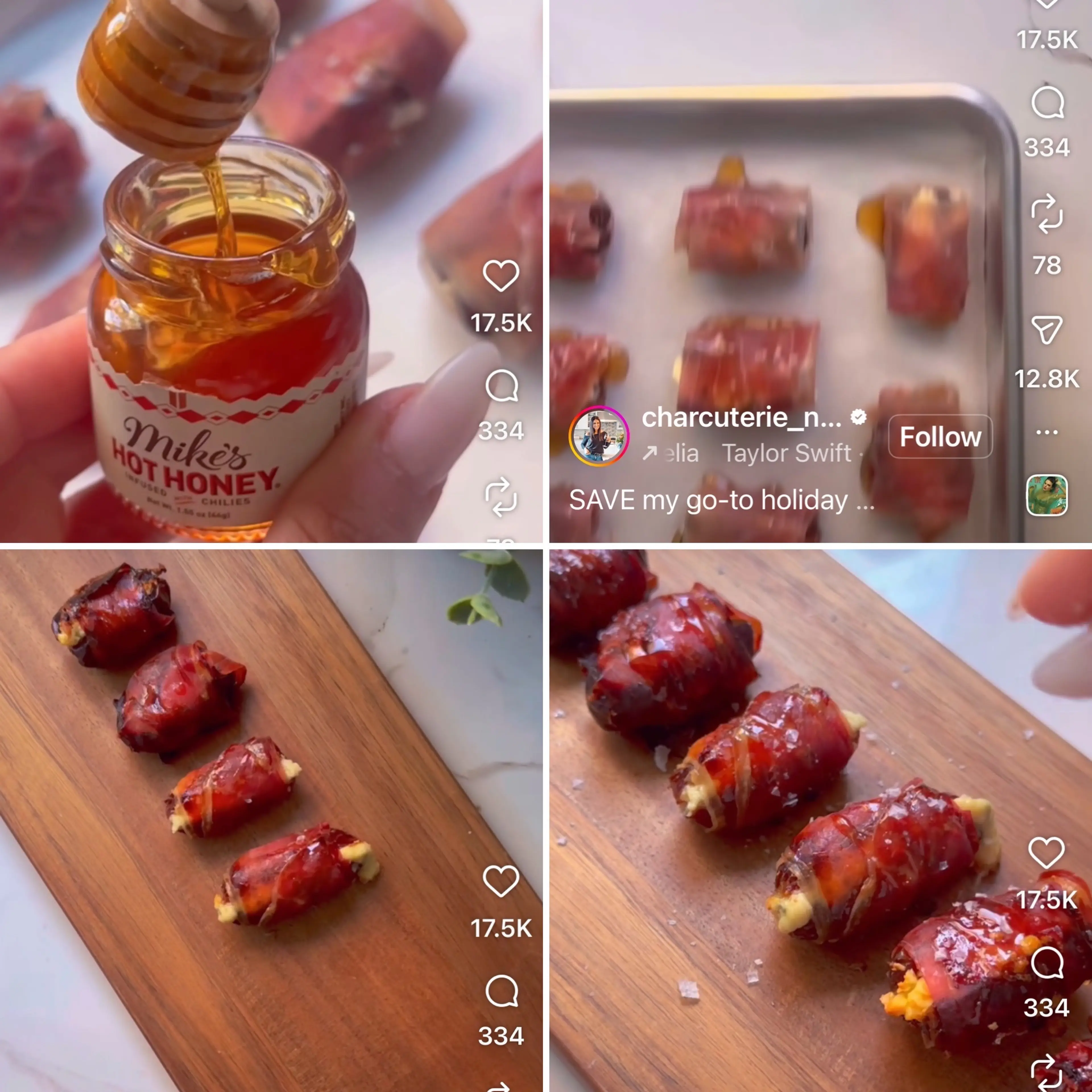 Goat Cheese Stuffed Dates