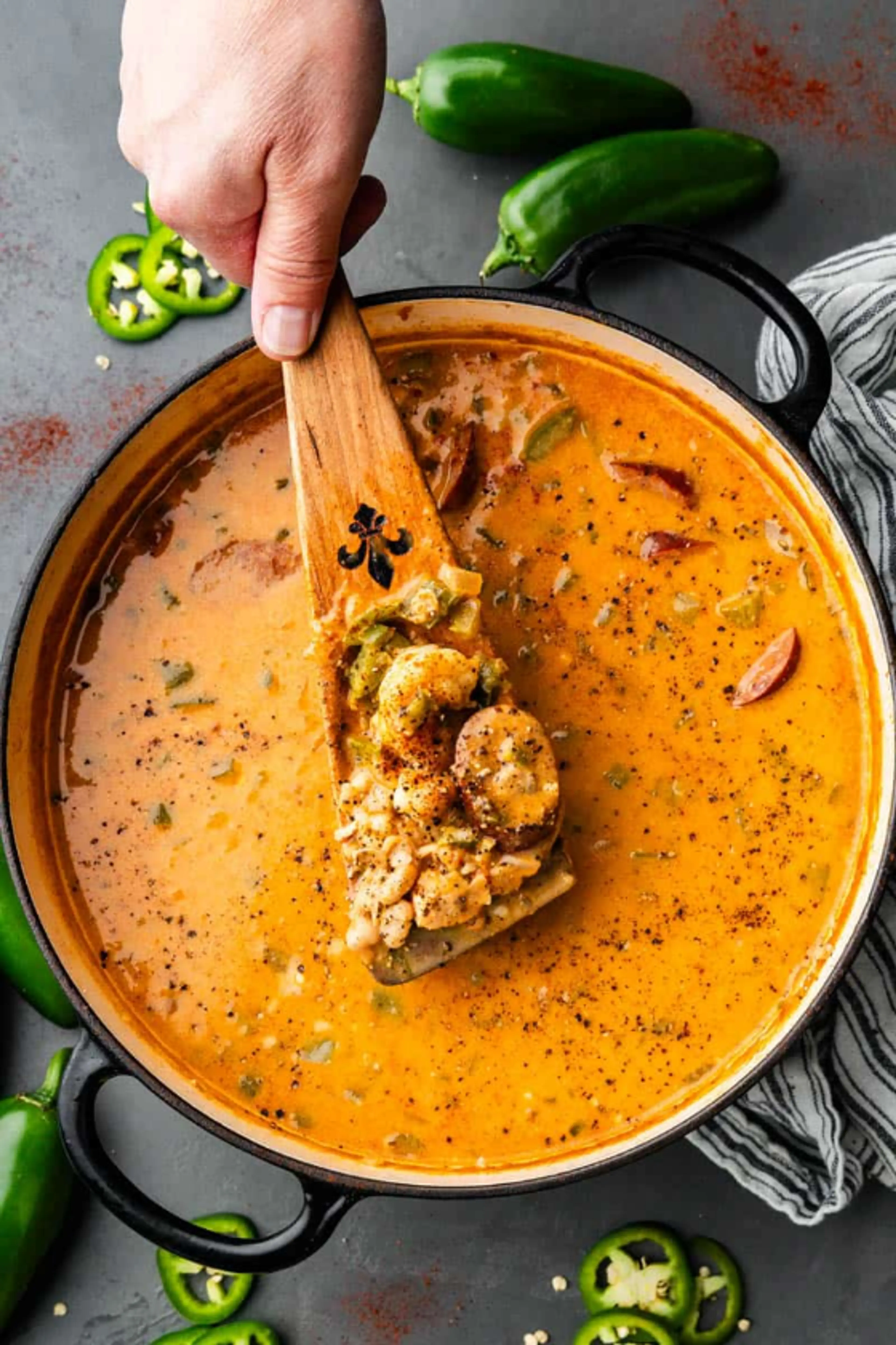 Cajun White Chicken Chili