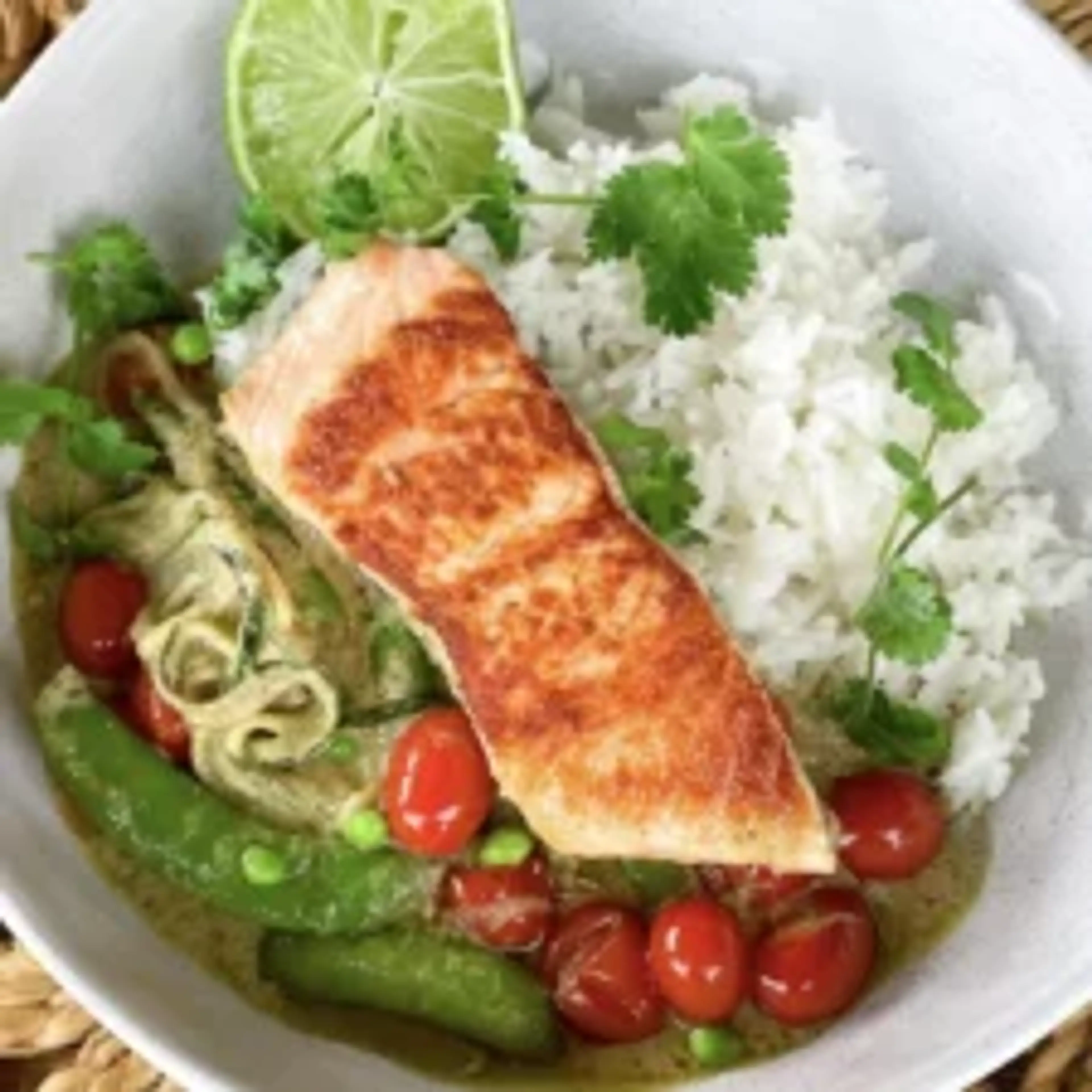 Salmon Green Curry