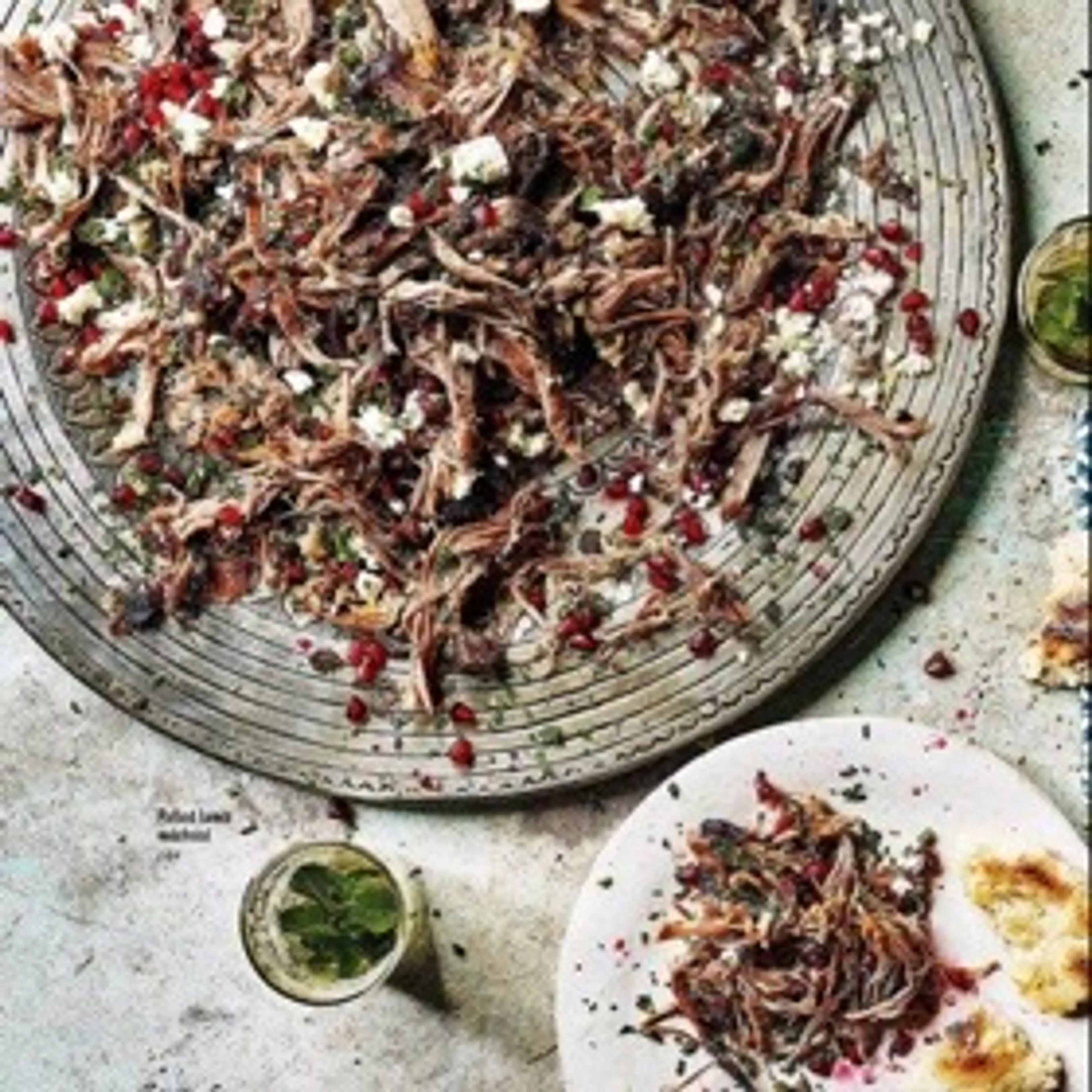 Pulled lamb méchoui