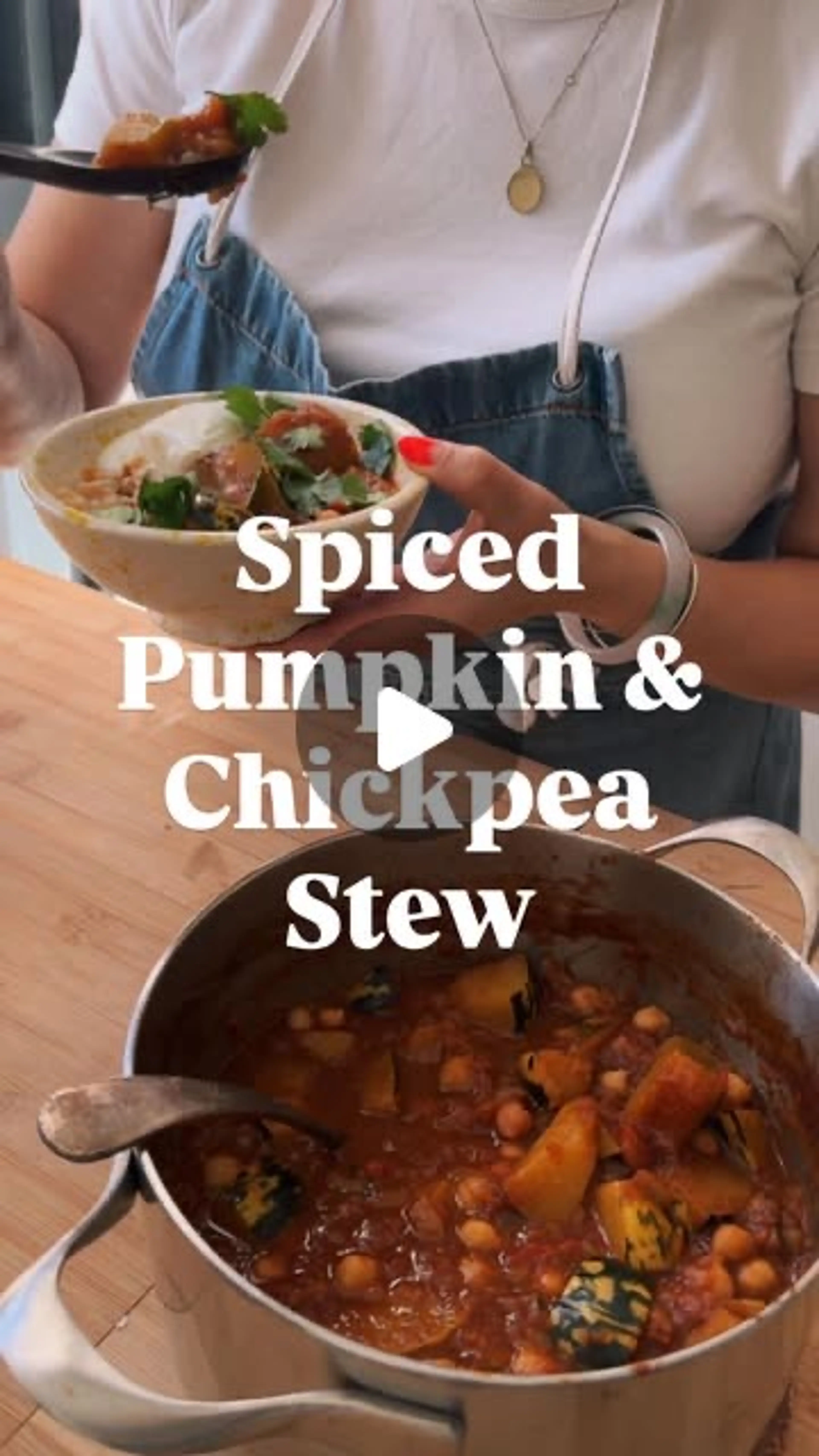 Spiced Pumpkin and Chickpea Stew