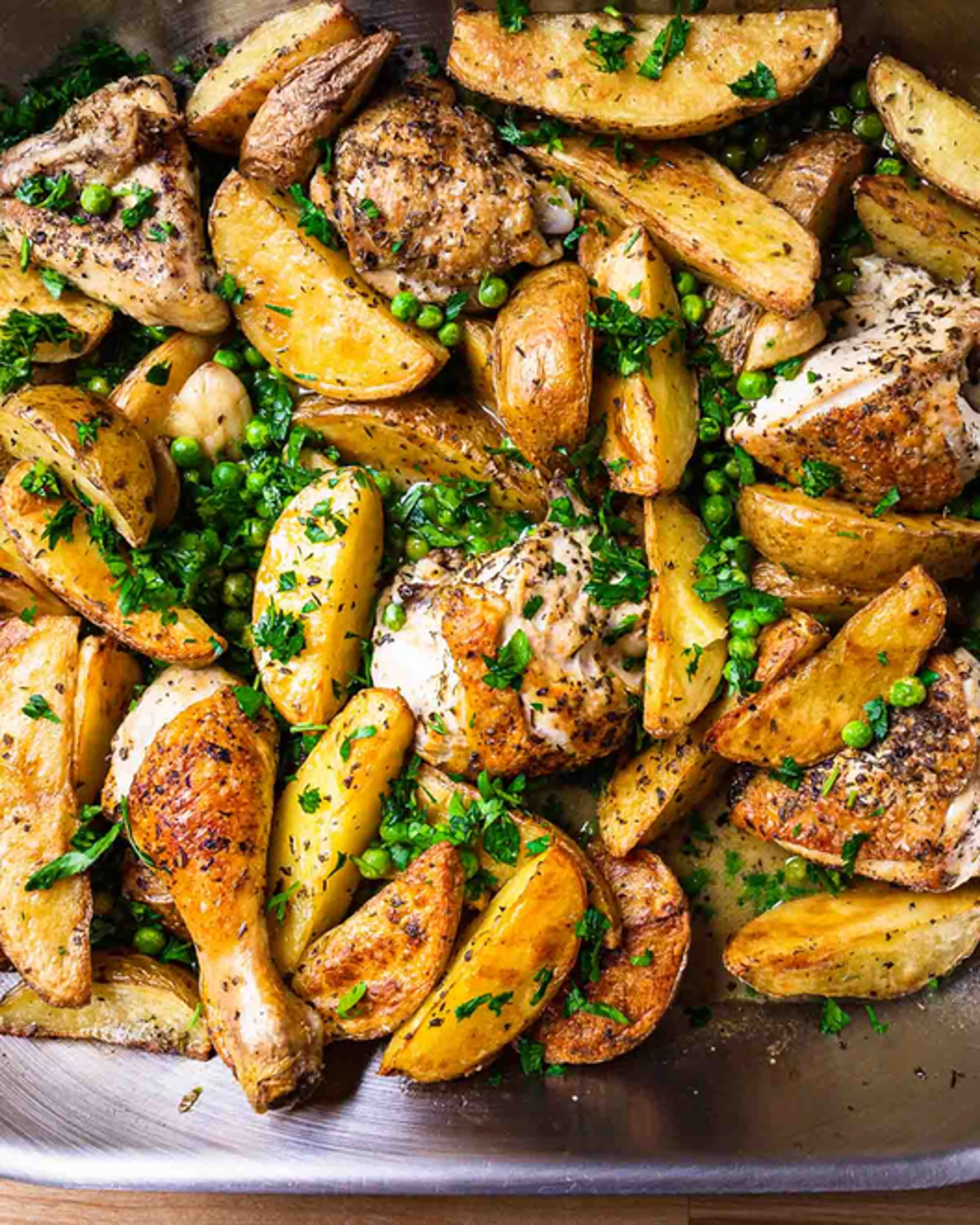 Chicken Vesuvio