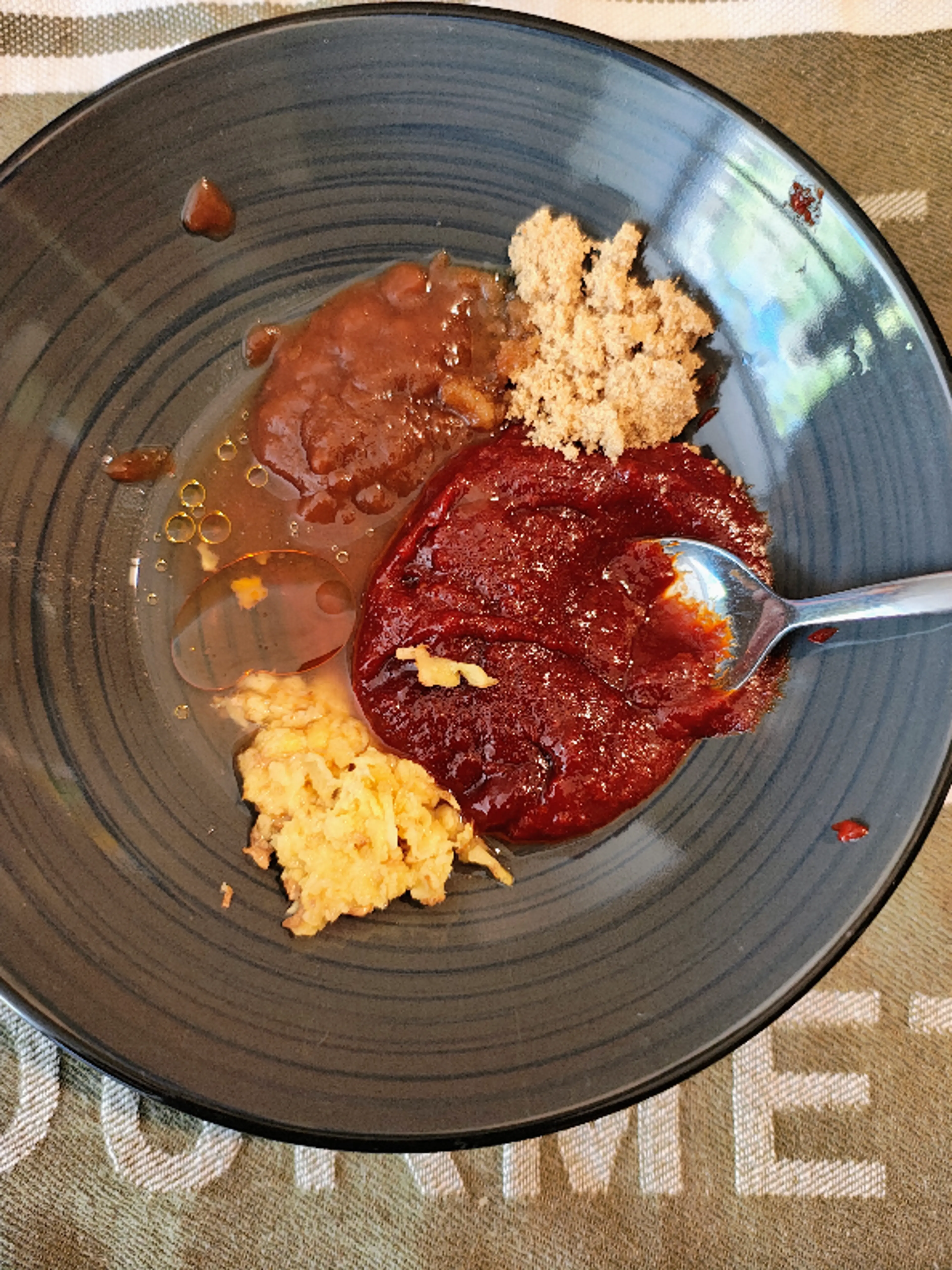 Sticky Gochujang Glazed Chicken and Bacon Burgers