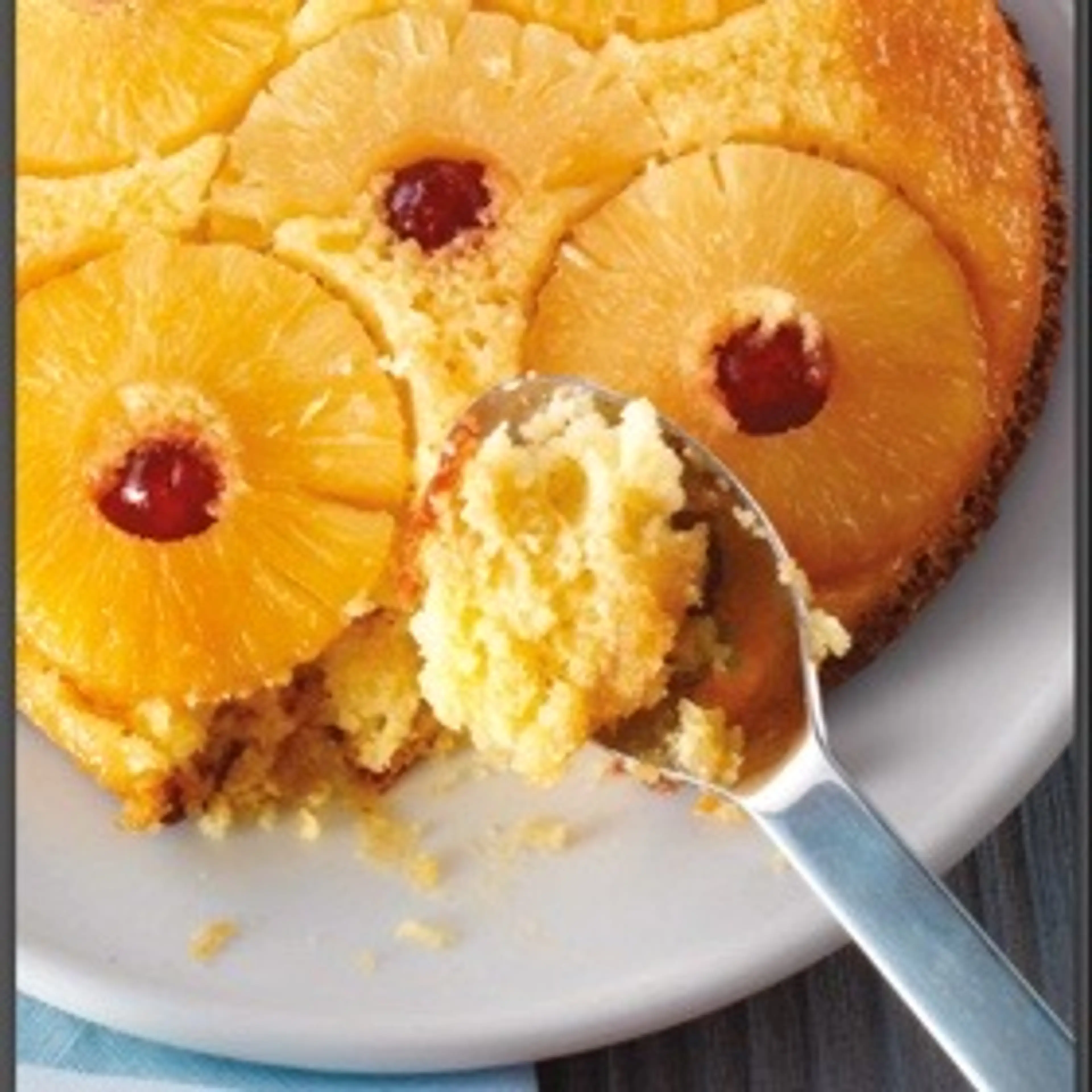 Pineapple upside-down cake