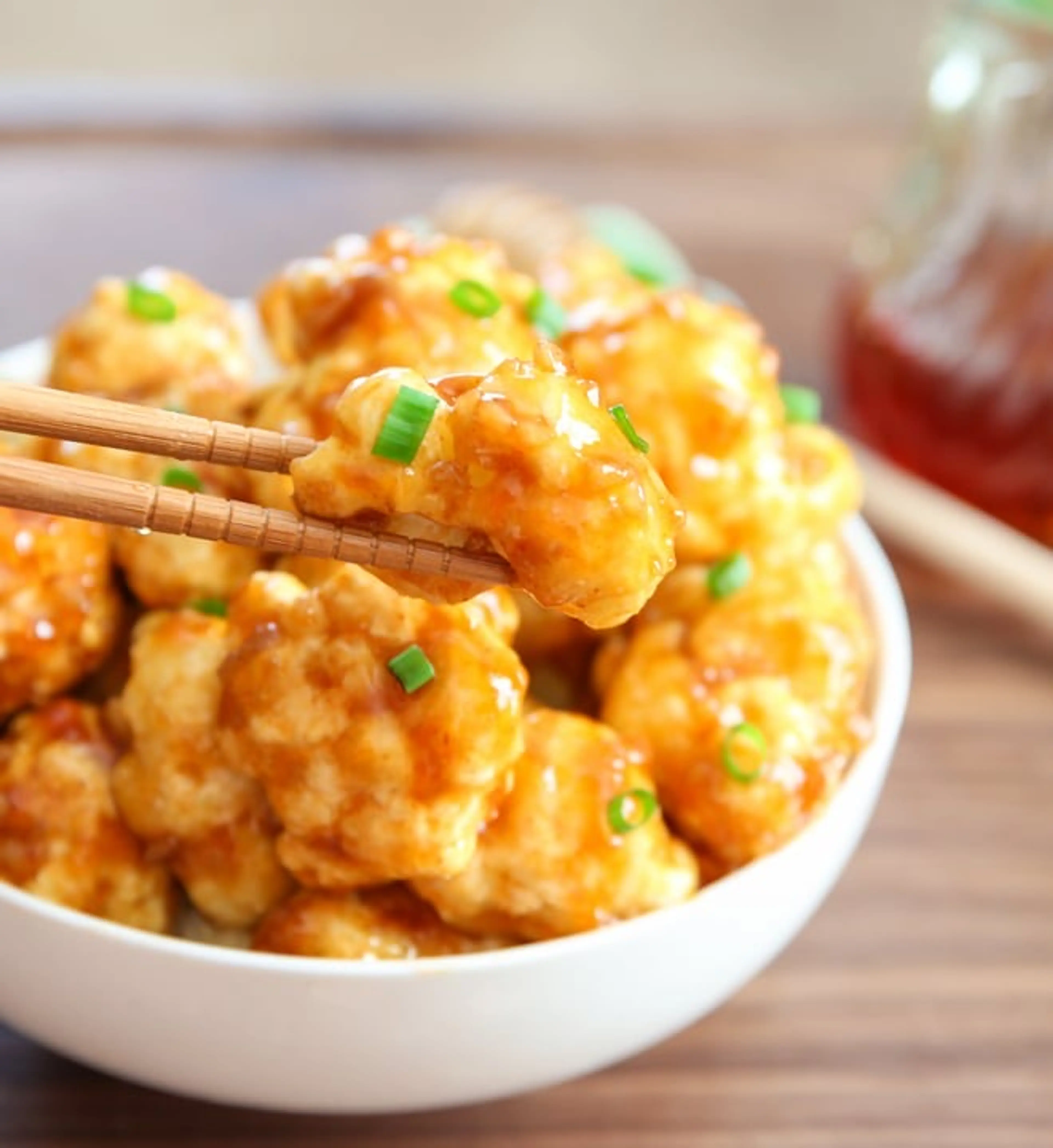Roasted Honey Garlic Cauliflower