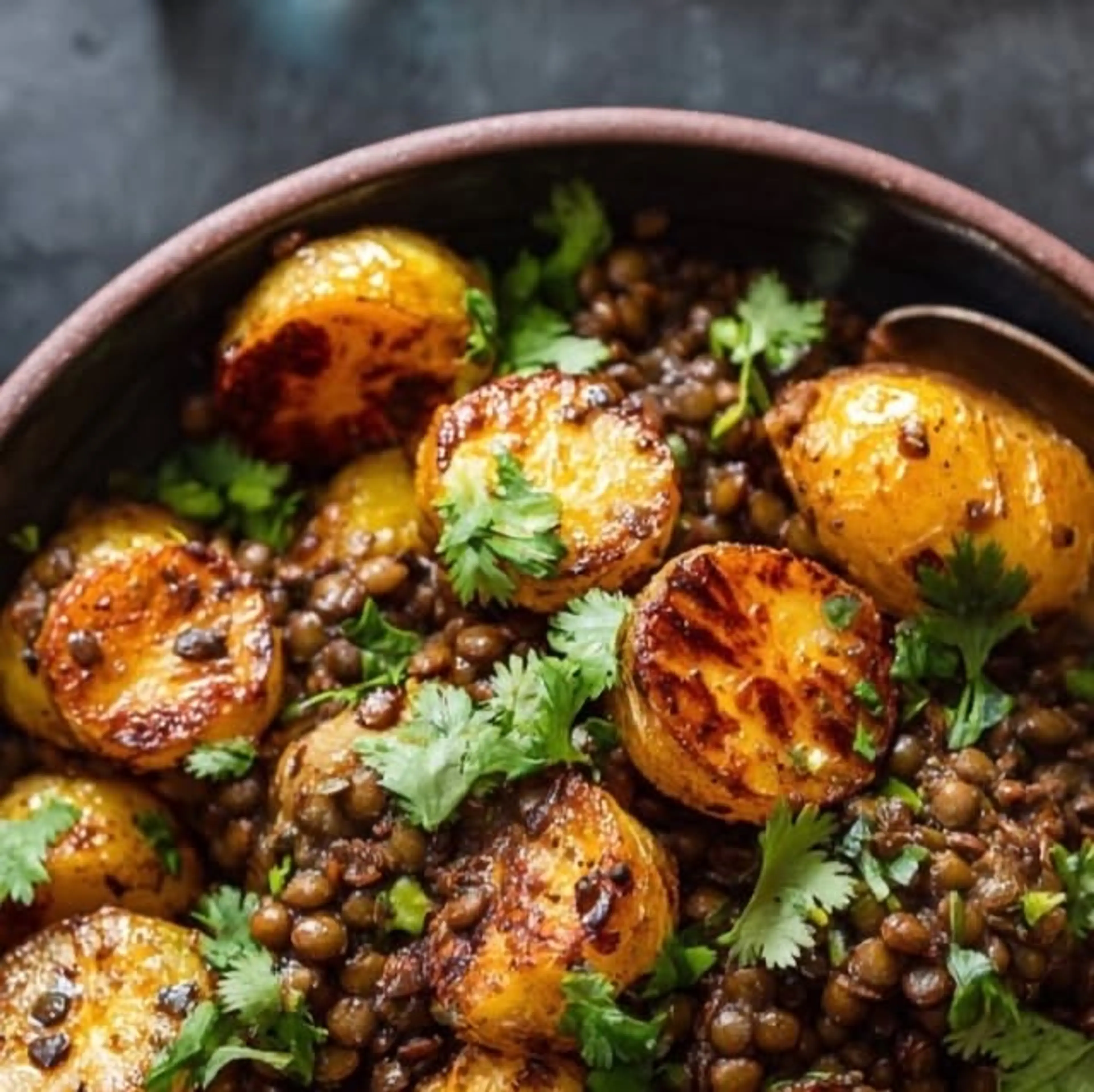 Creamy Lentil, Hemp, And Potato Salad