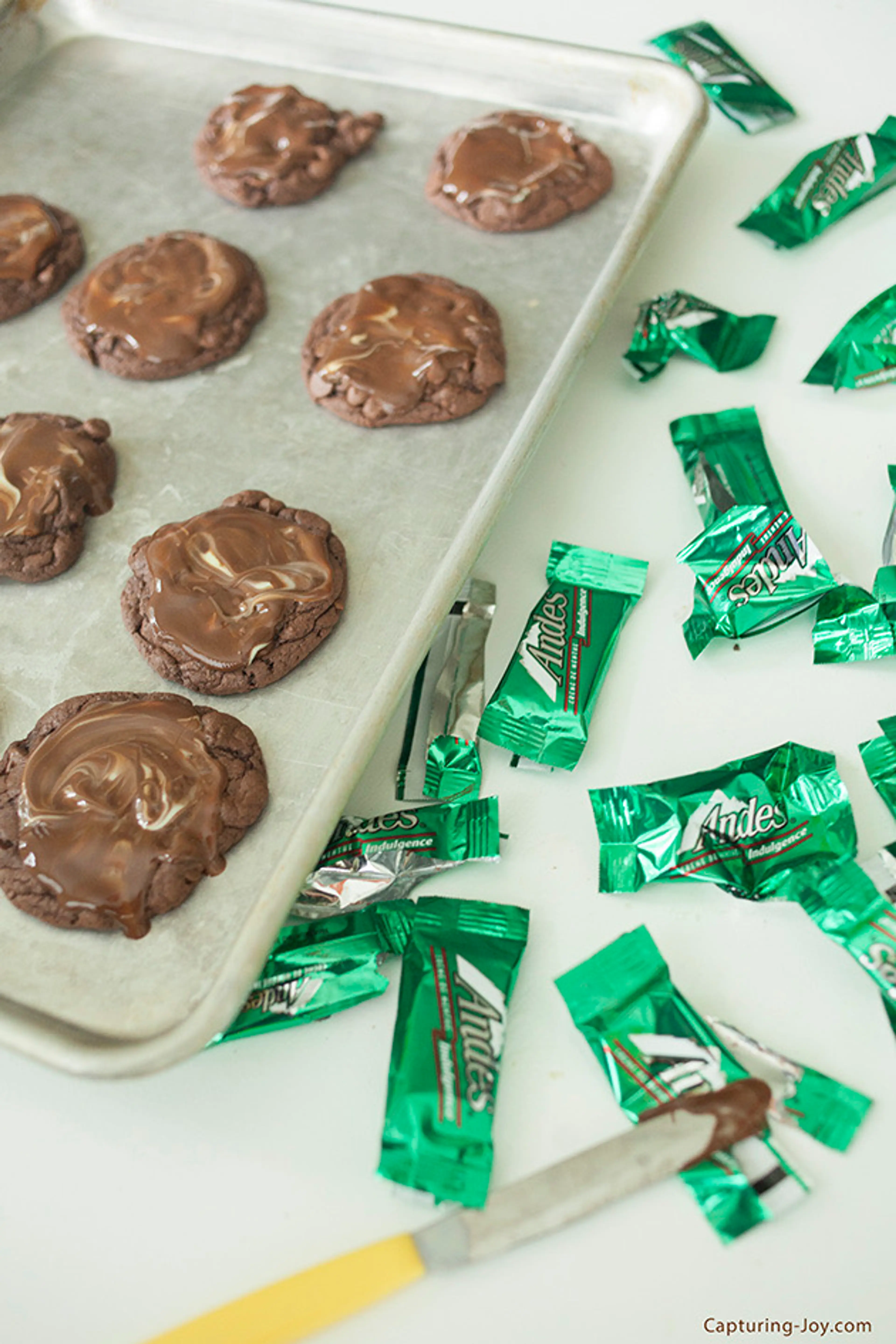 Andes Mint Cookies