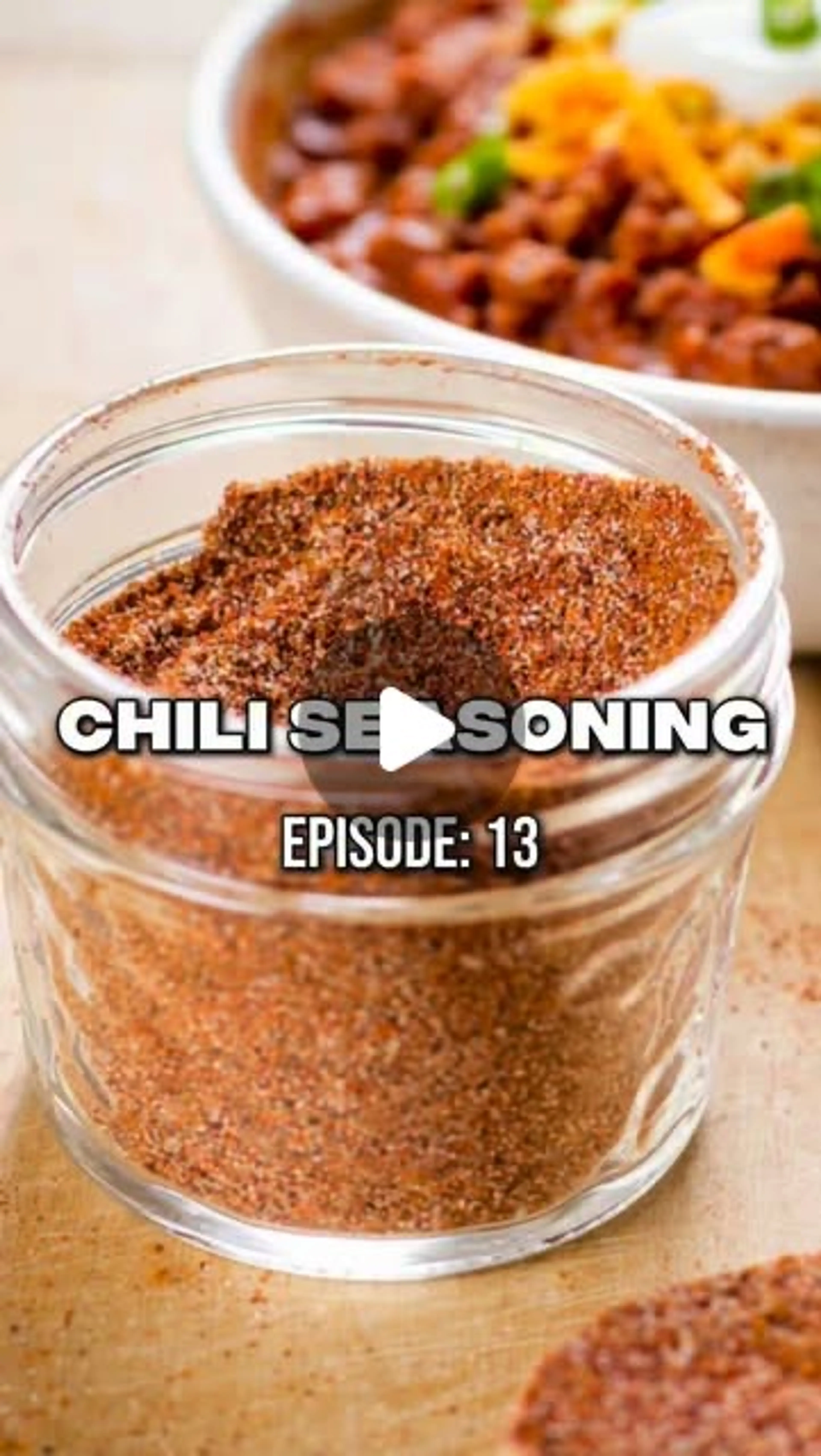Chili Seasoning Recipe