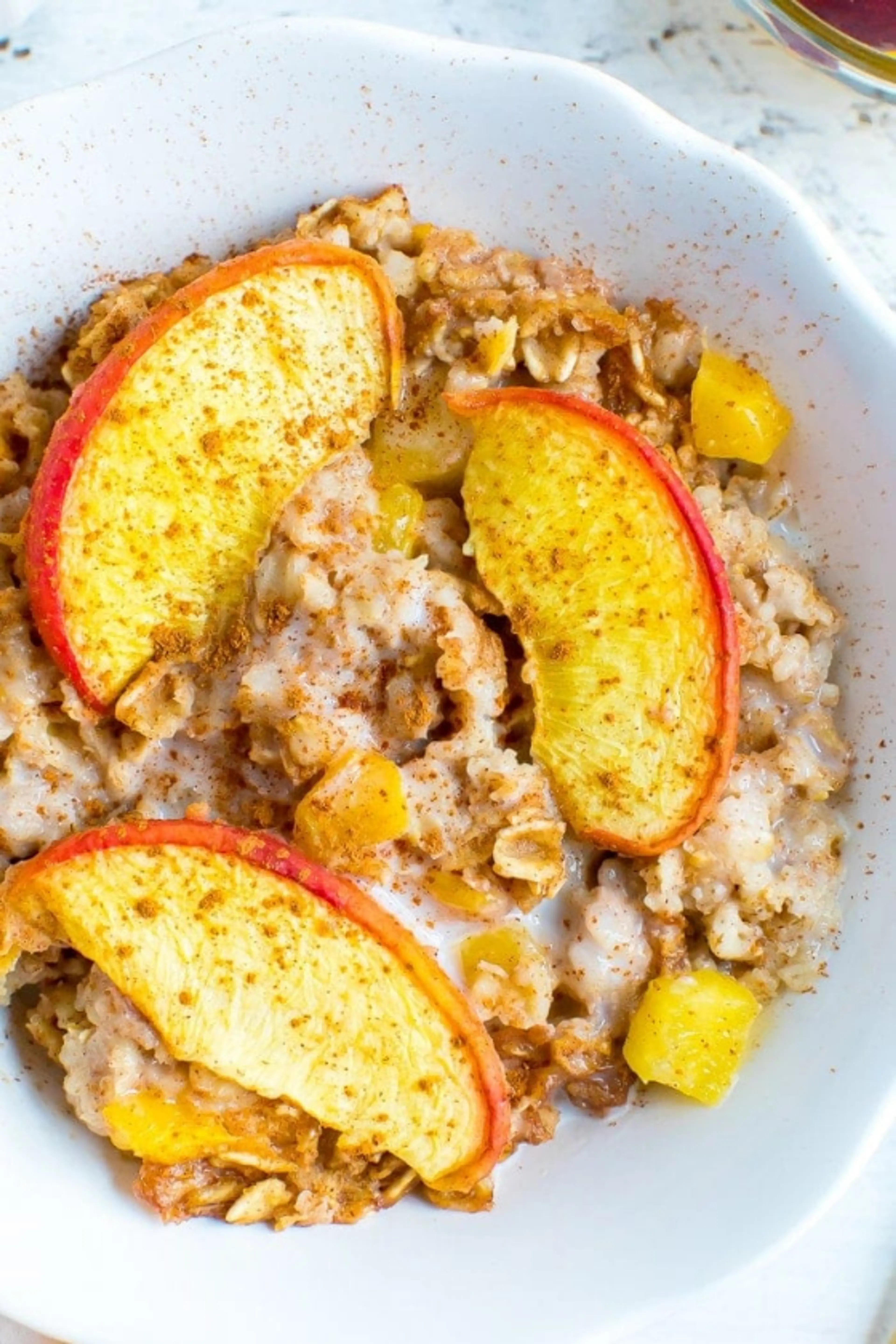 Peach Baked Oatmeal