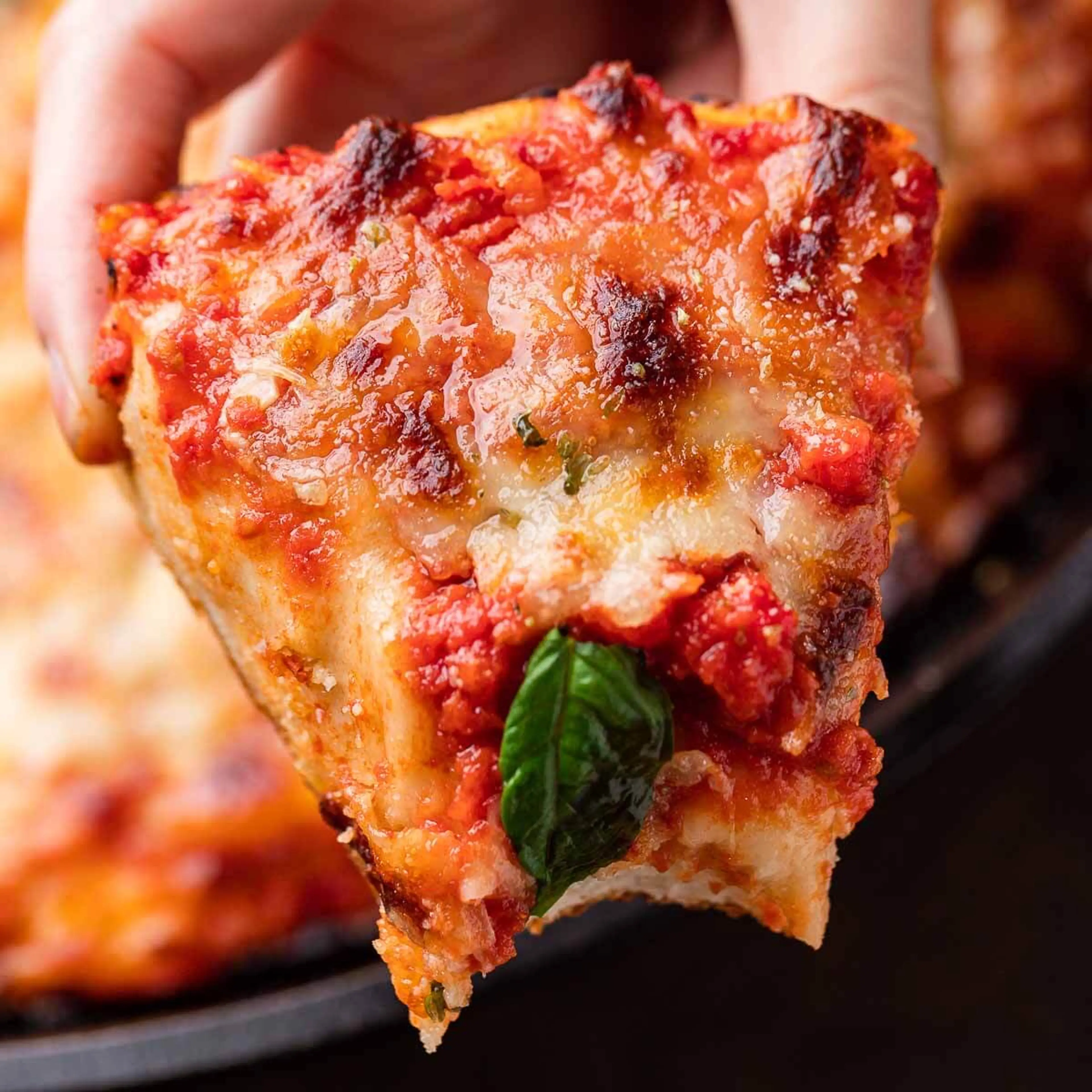 Cast Iron Pan Pizza