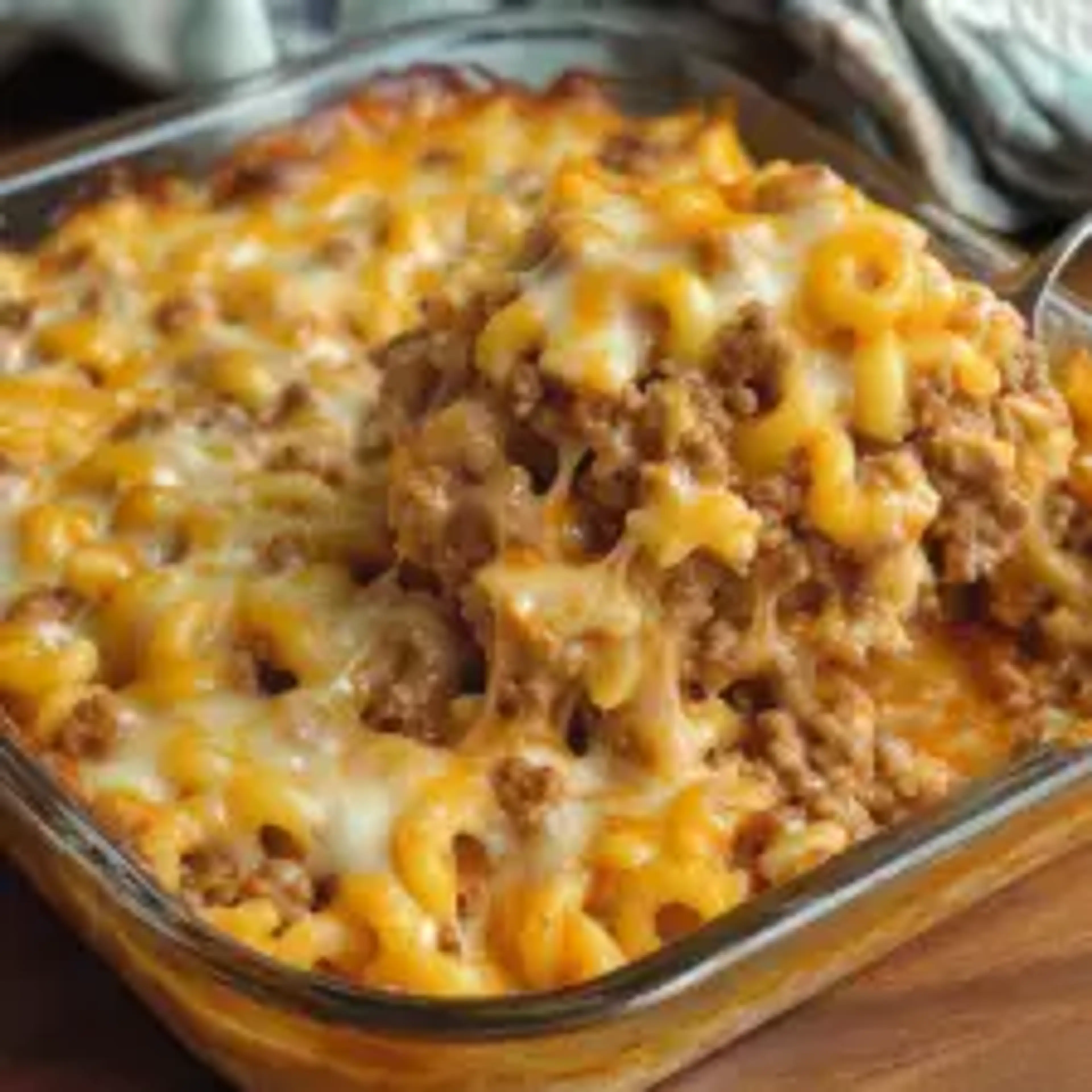 Cheesy Hamburger Casserole