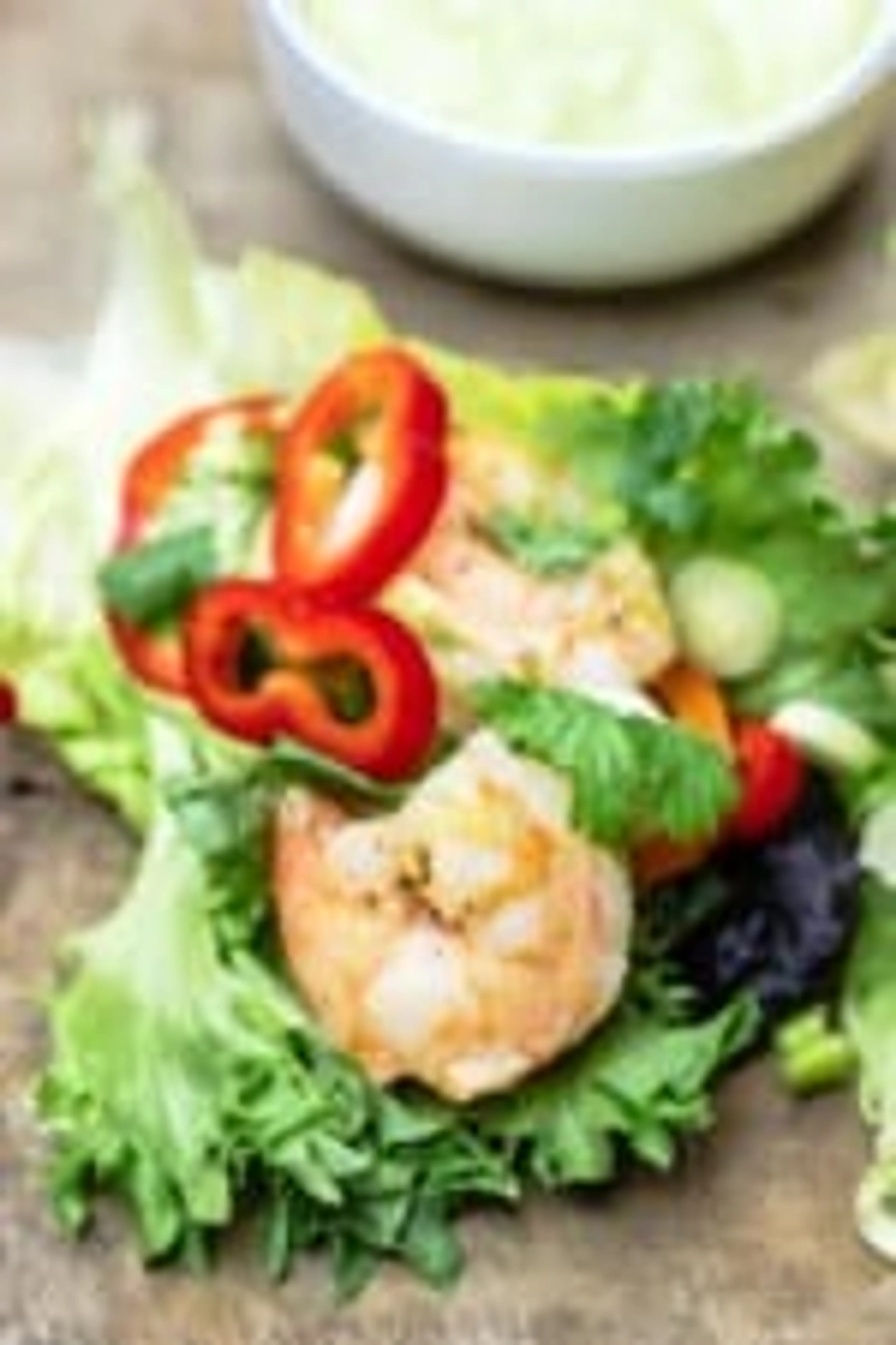 Shrimp Lettuce Wraps