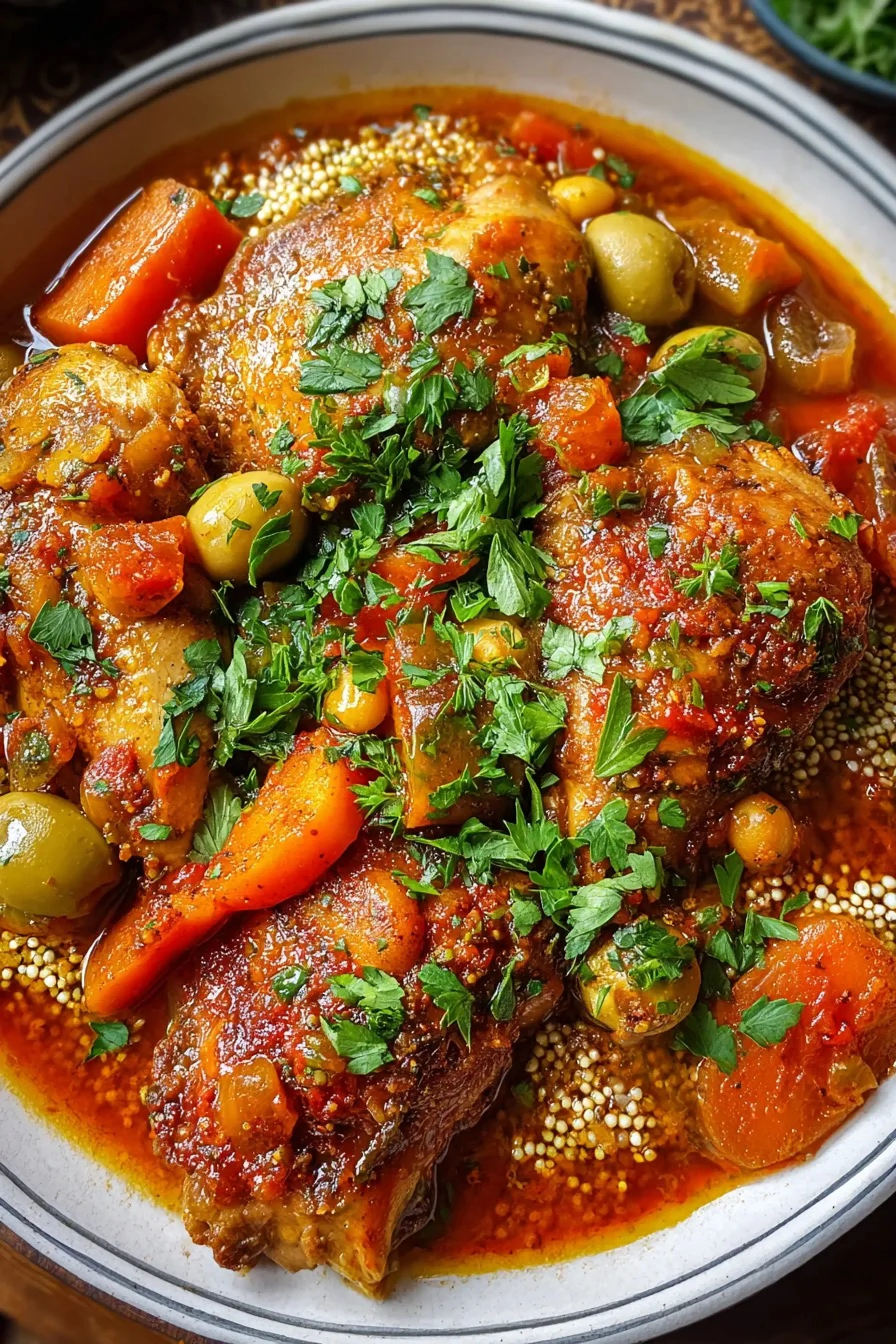 Moroccan Chicken Stew *