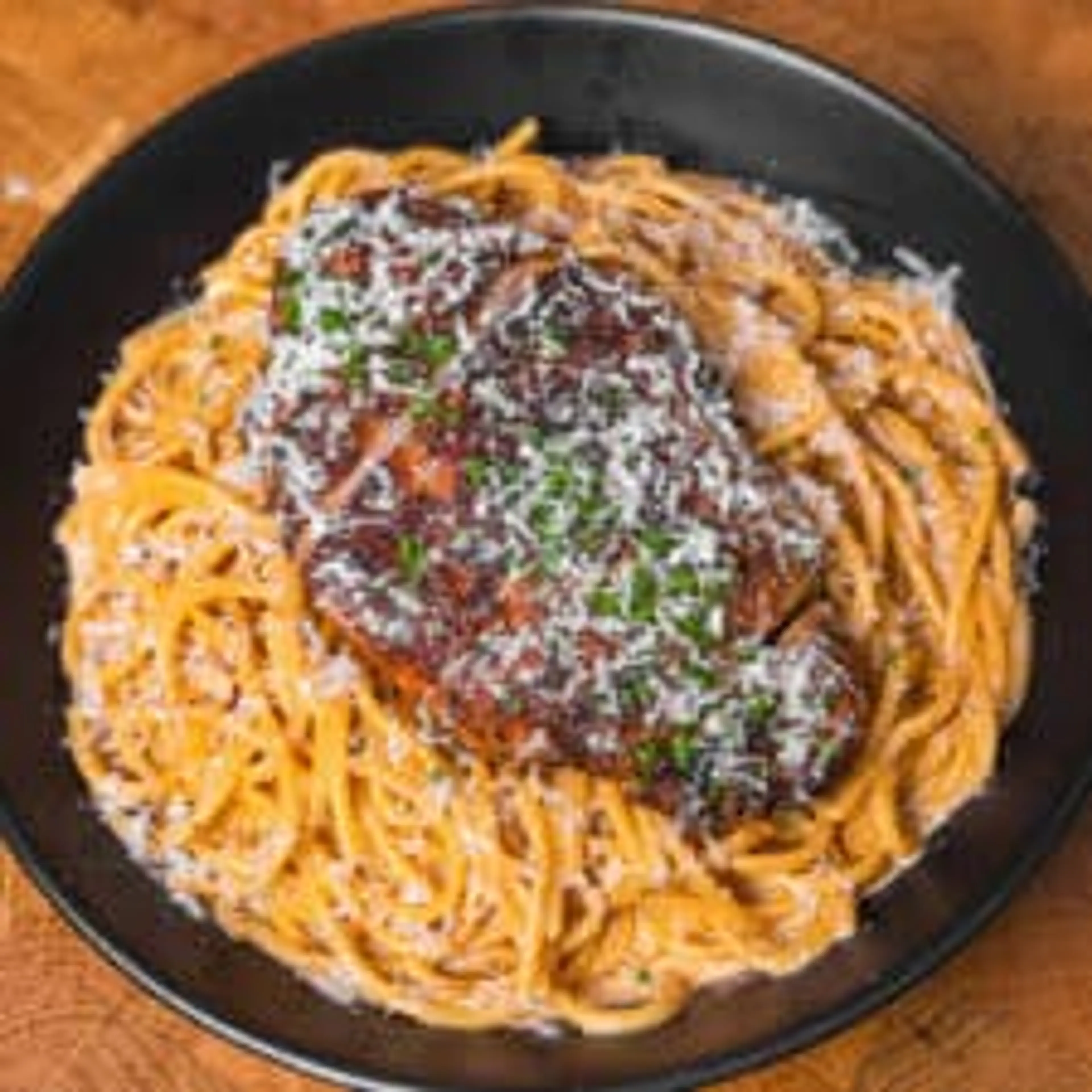 Honey Garlic Chicken Alfredo