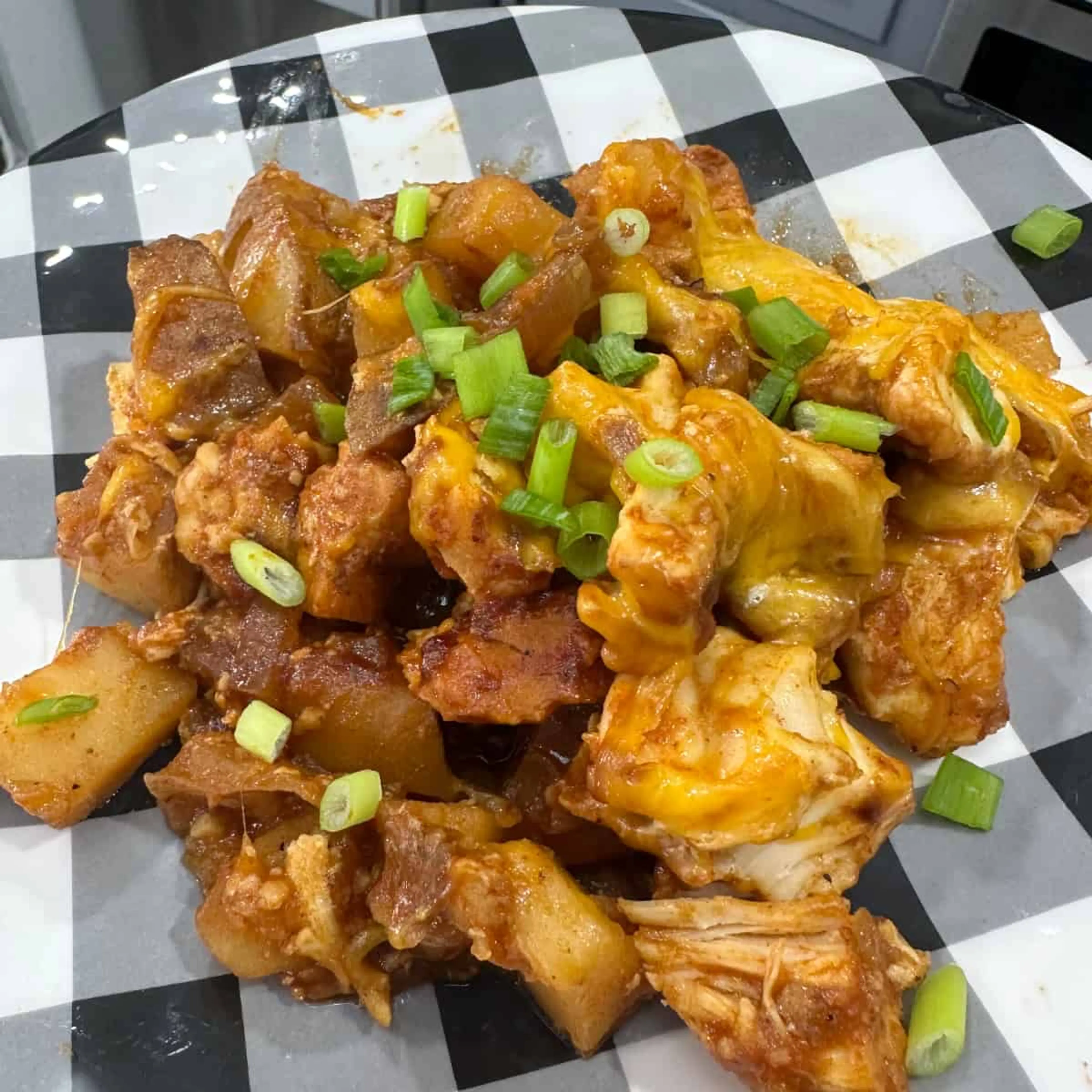 Crockpot BBQ Chicken and Potatoes