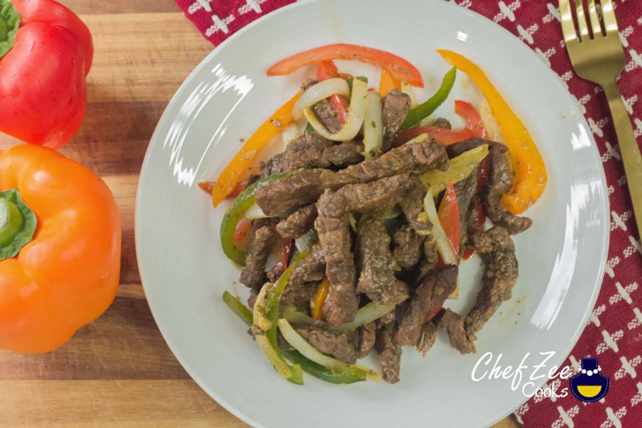 Pepper Steak | Carne Guisada | Made To Order | Chef Zee Cook