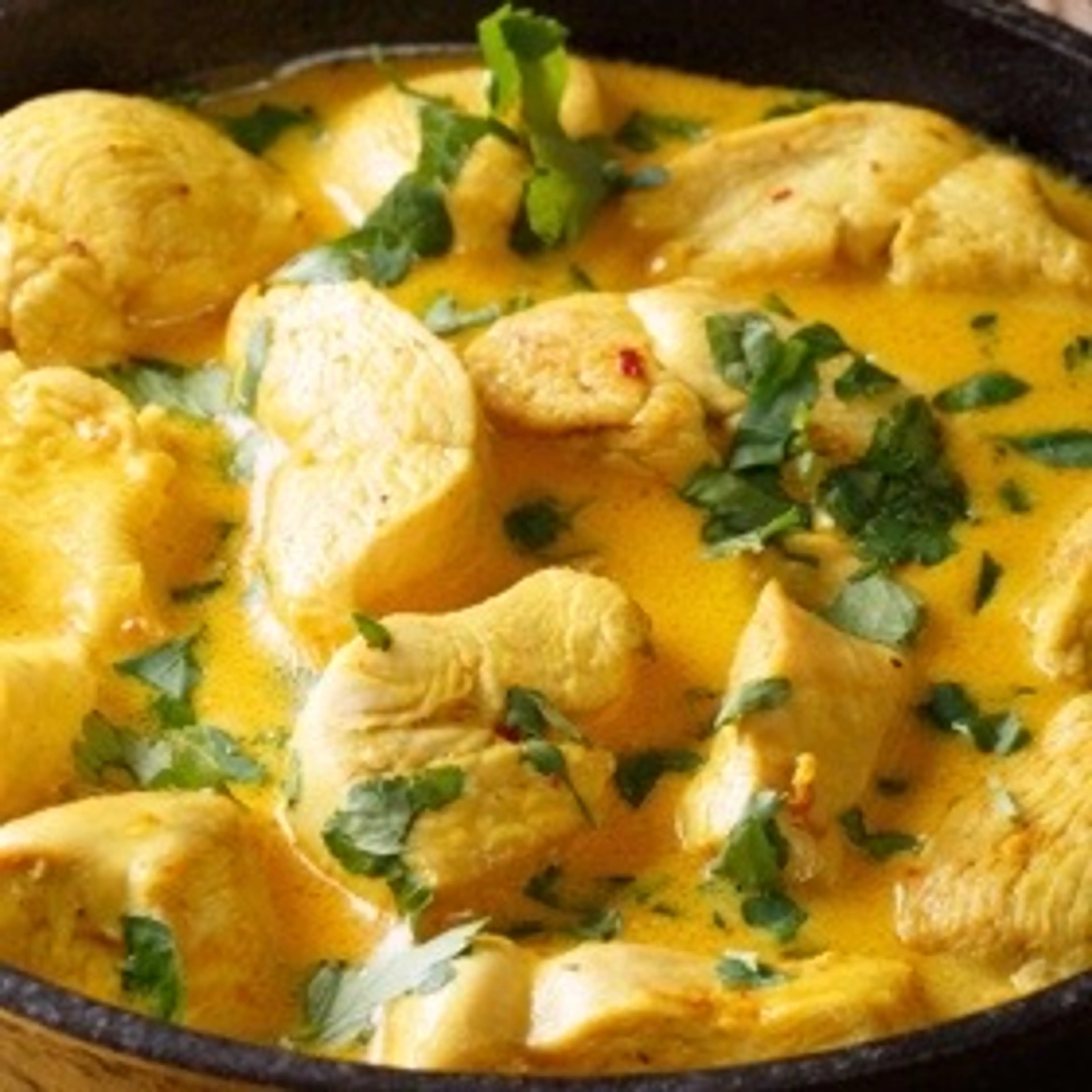 Poulet Au Curry Et Lait De Coco