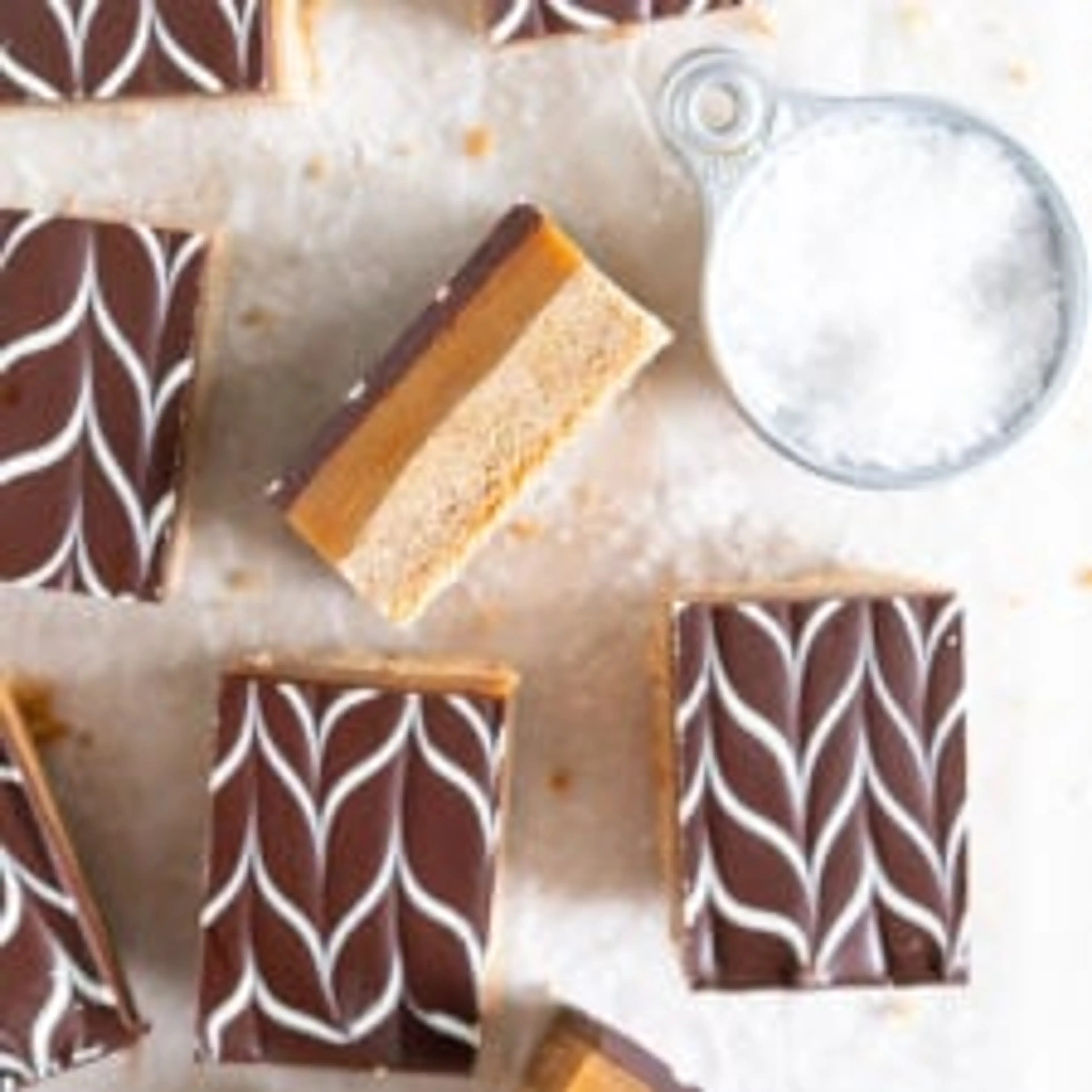 Brown Butter Salted Caramel Slice