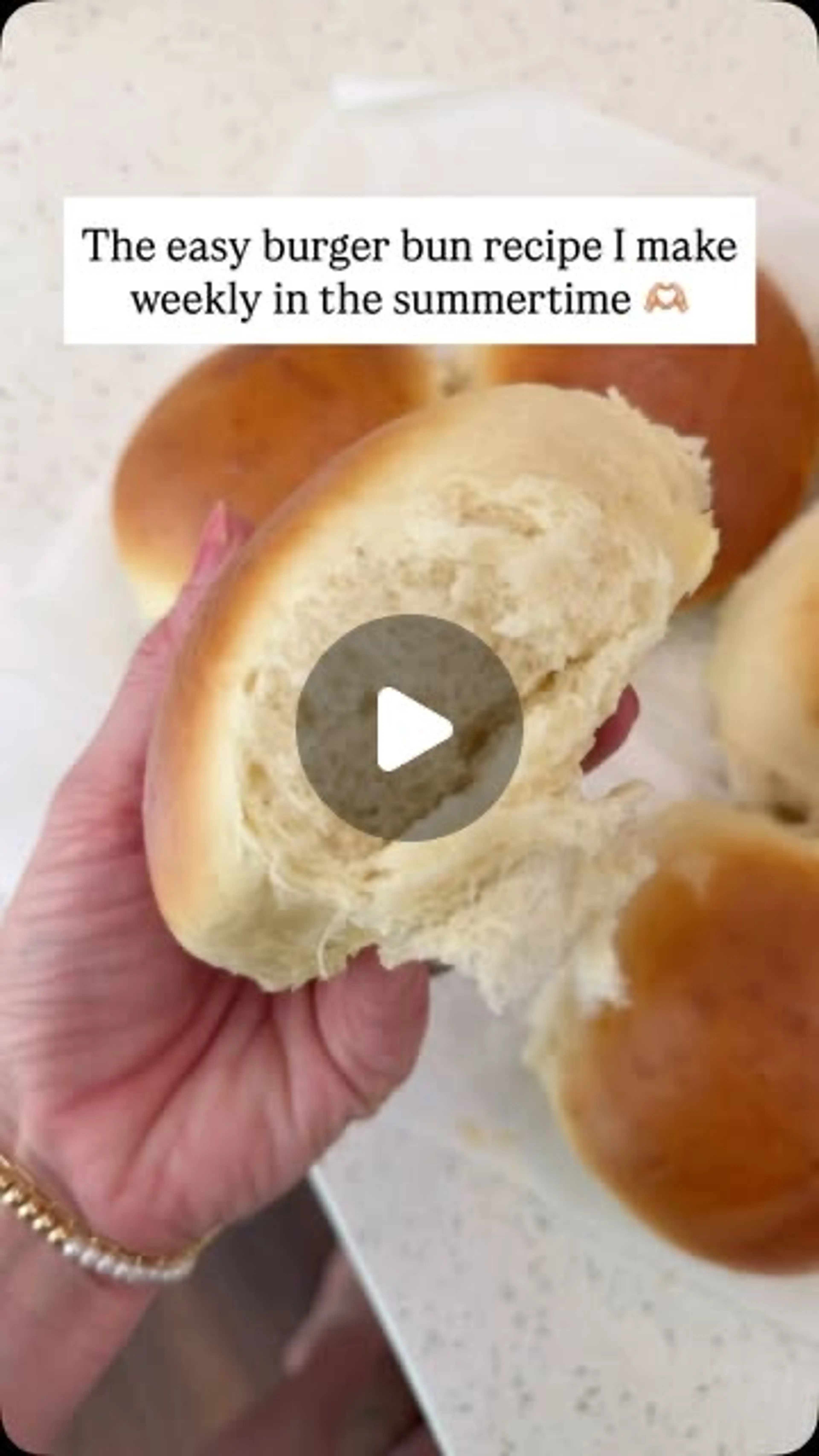 30-minute Burger Buns