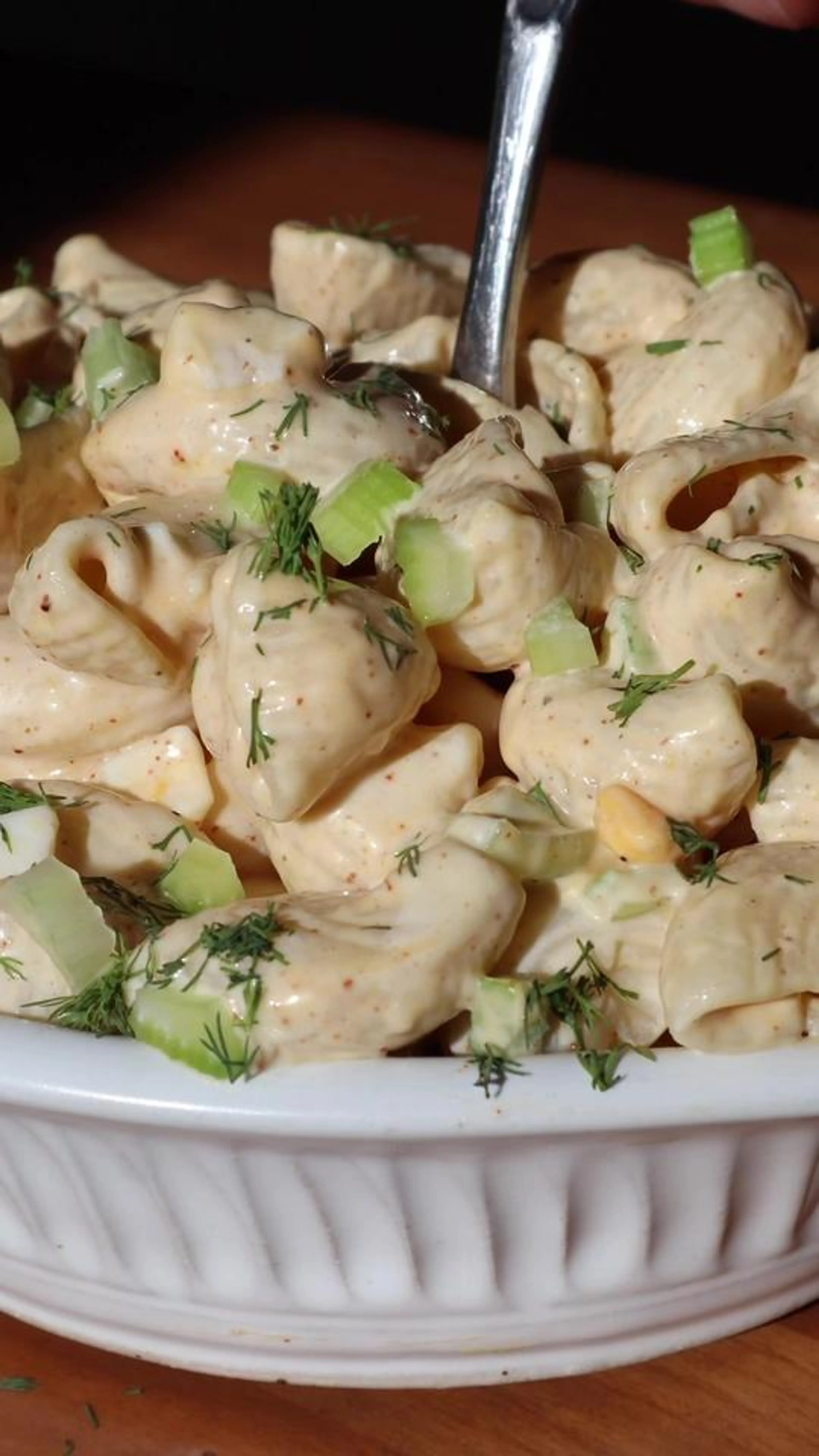 Deviled Egg Pasta / Macaroni Salad