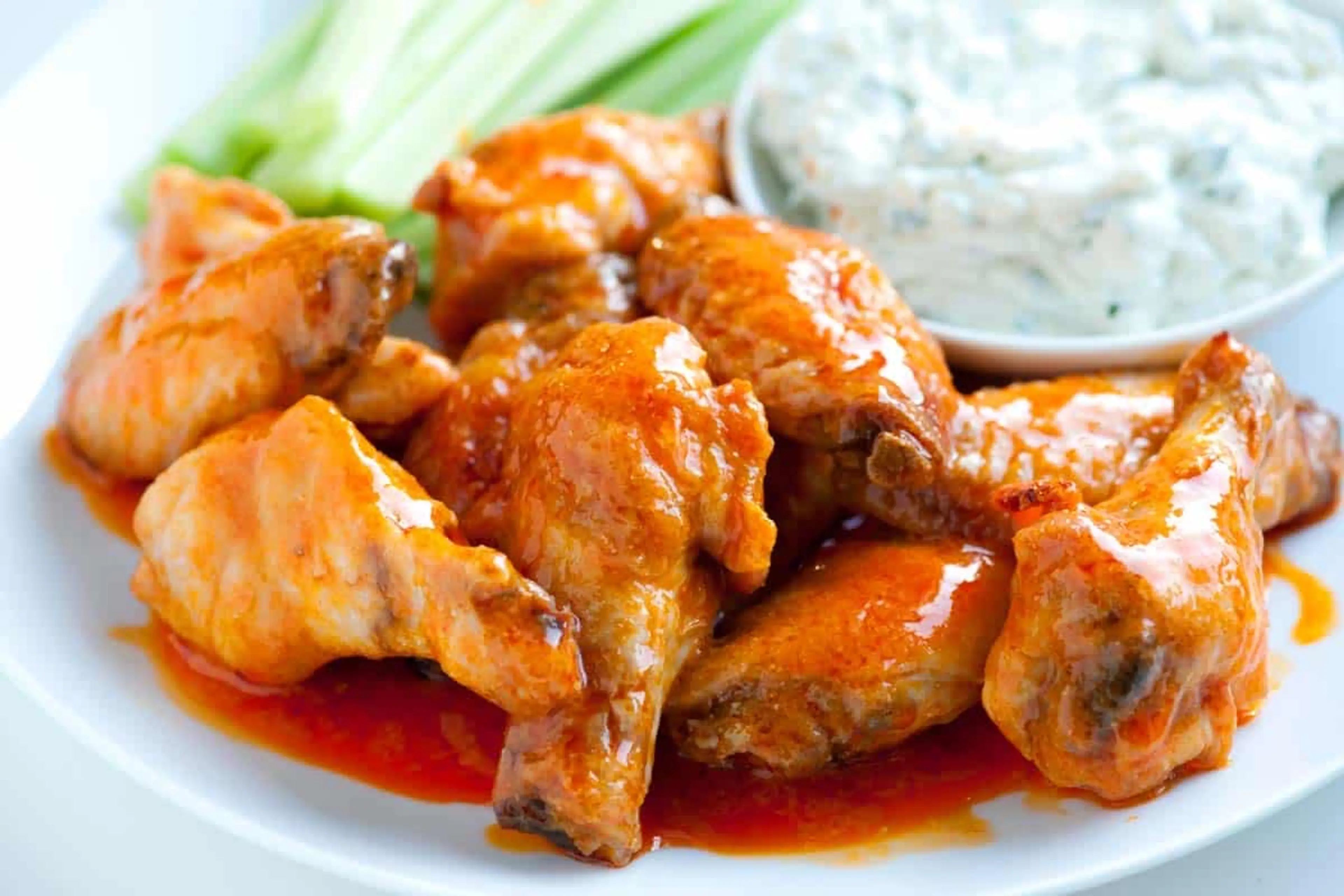 Crispy Baked Buffalo Hot Wings