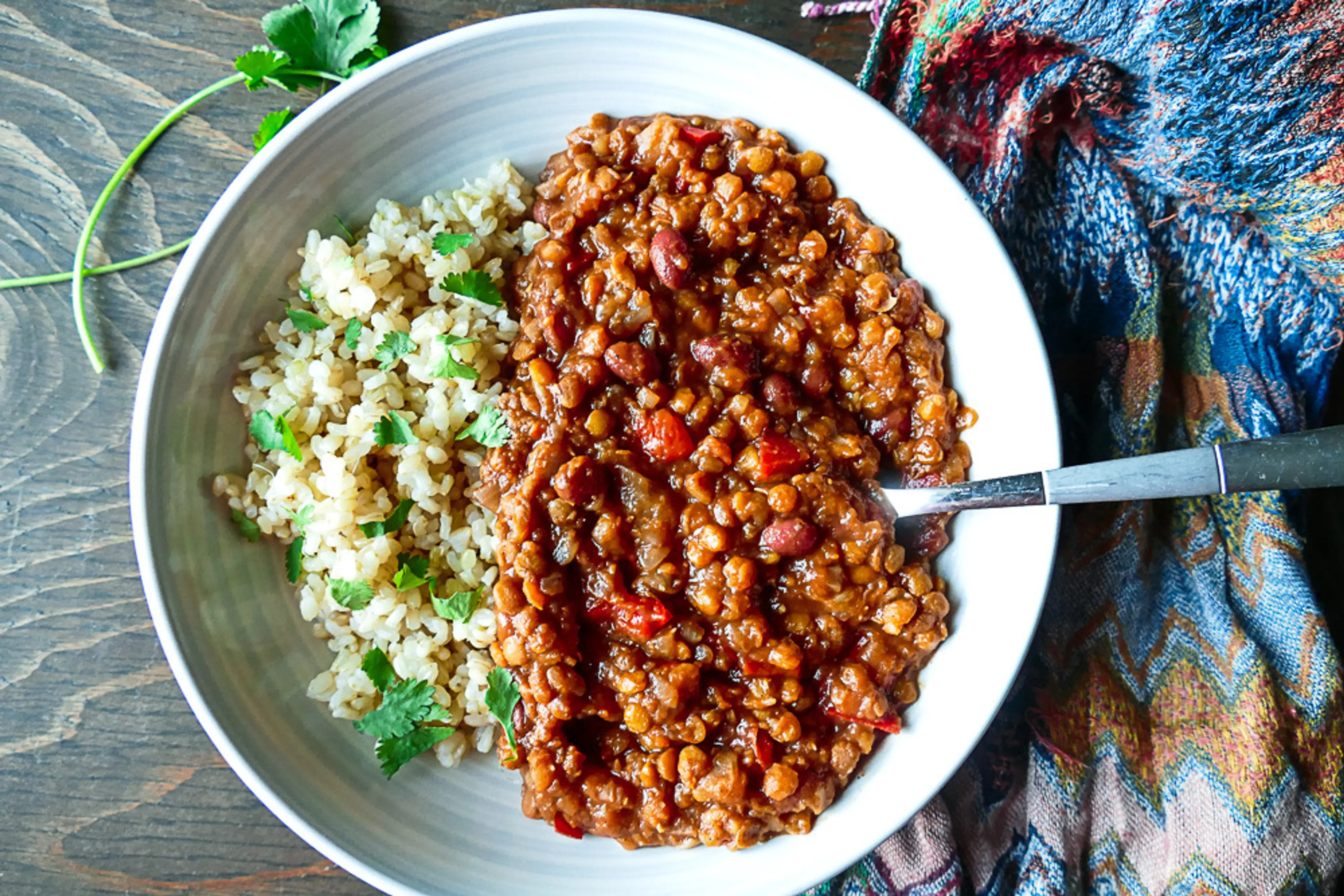Madras Lentils (Instant Pot, WFPB, Vegan)