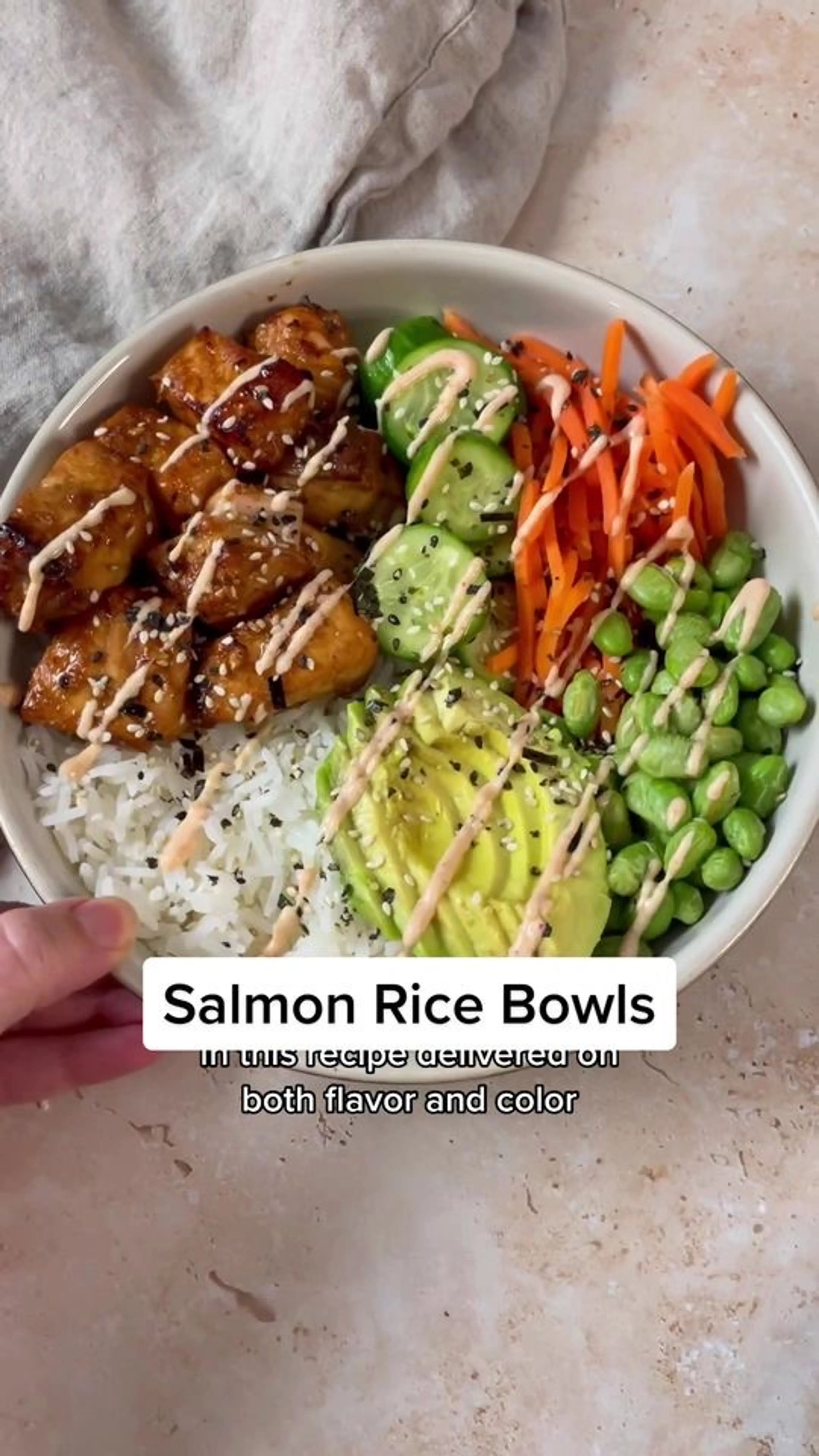 Salmon Rice Bowls
