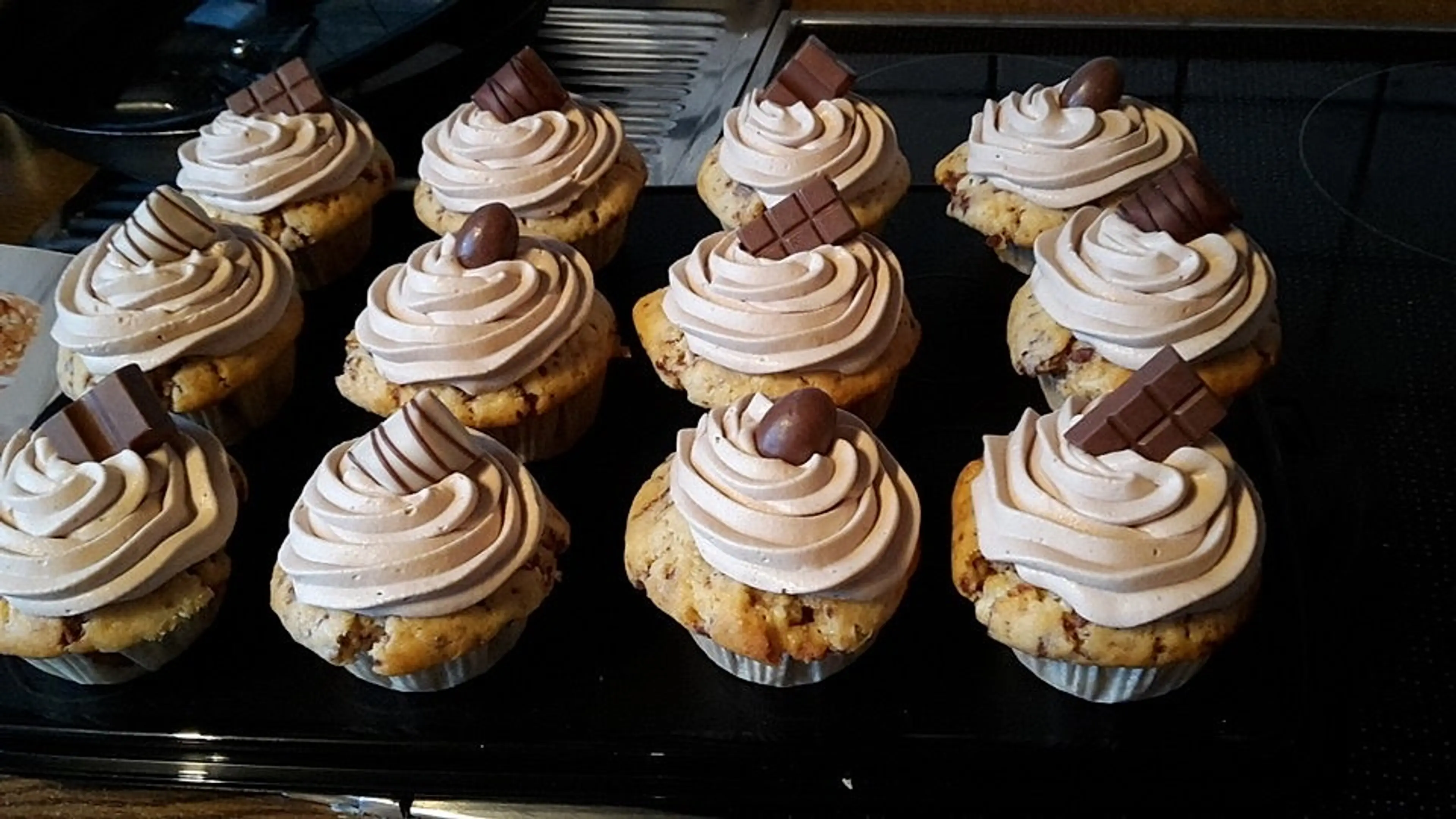 Kinderschokolade-Muffins