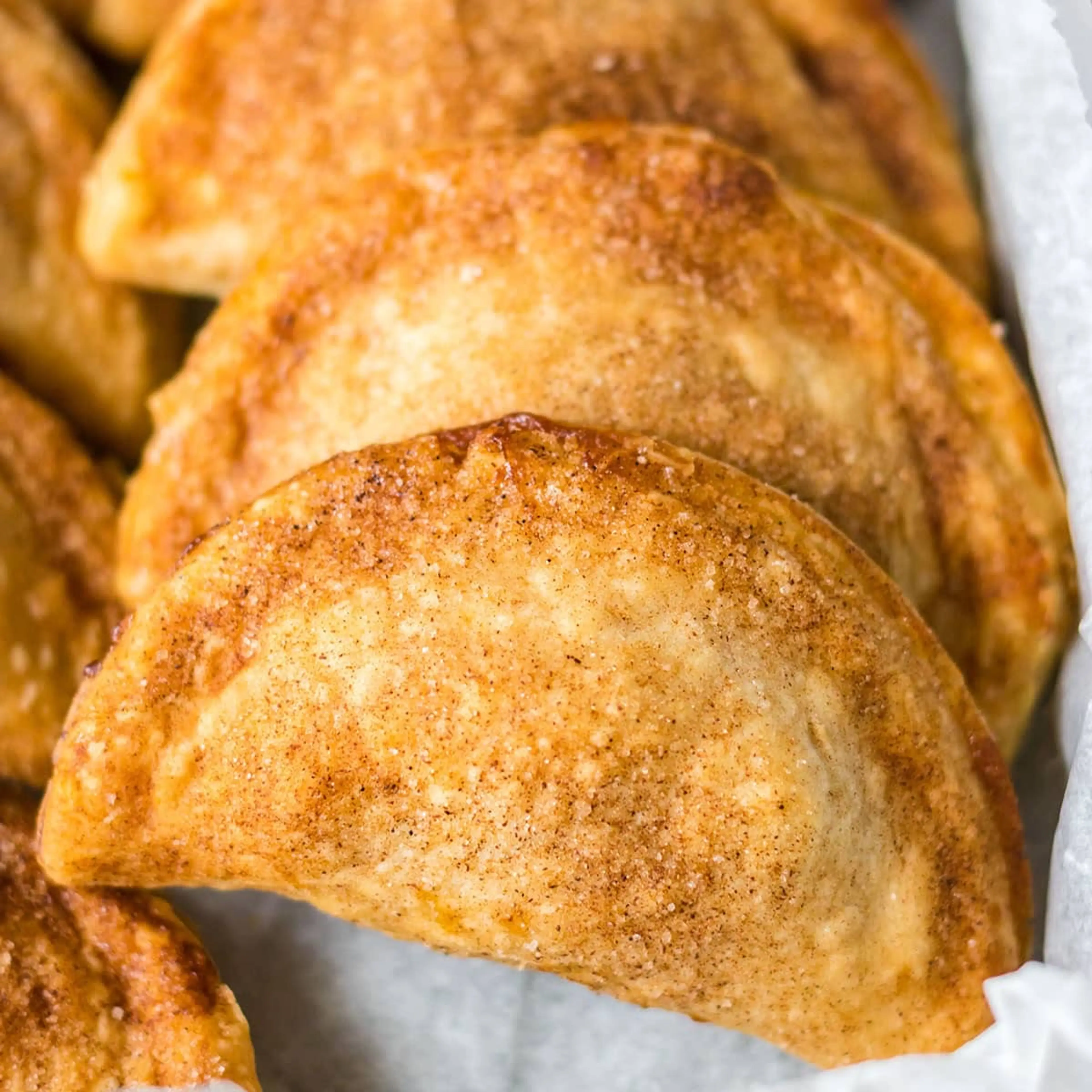 Air Fryer Caramel Apple Empanadas