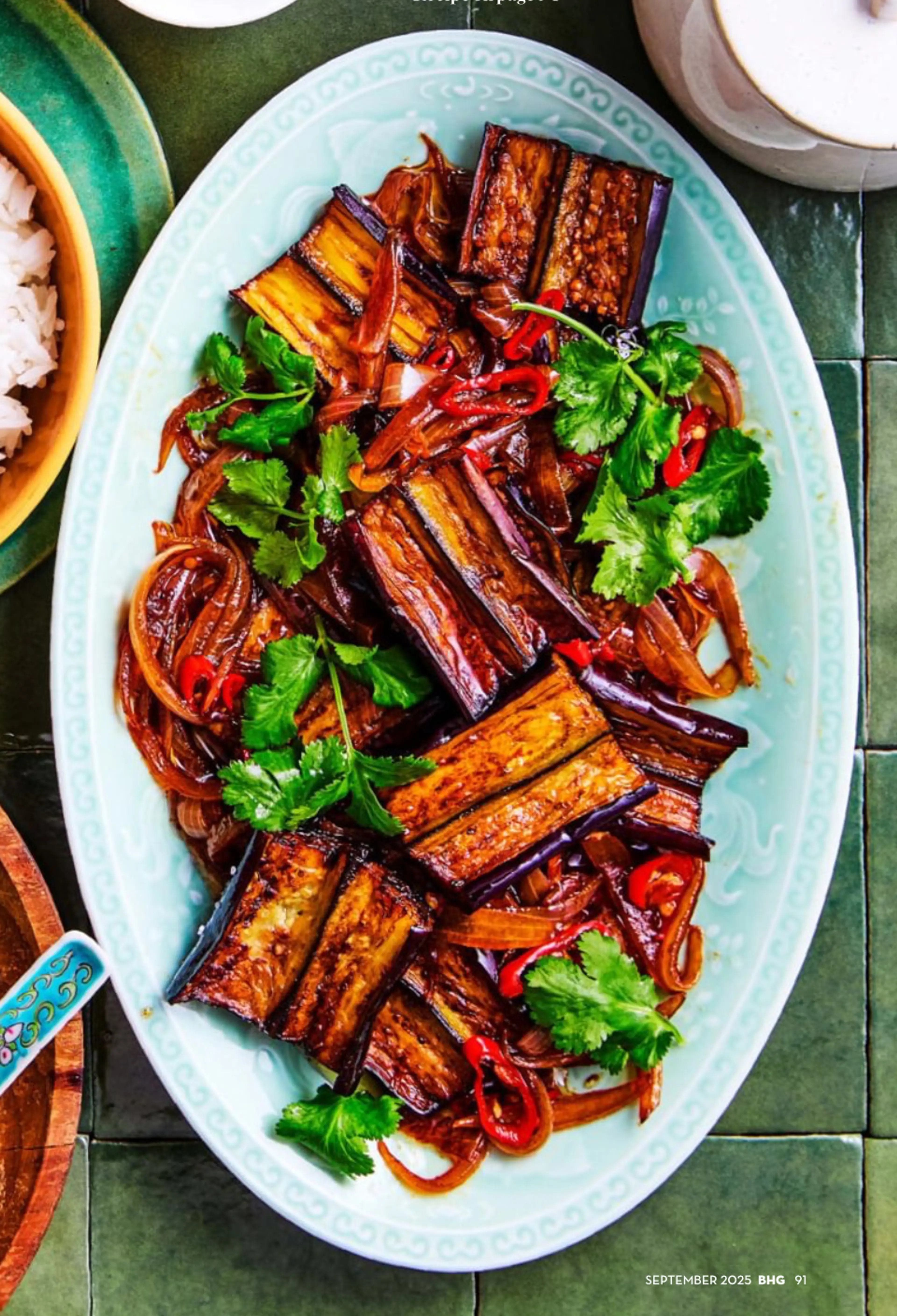 NYONYA EGGPLANT STIR FRY