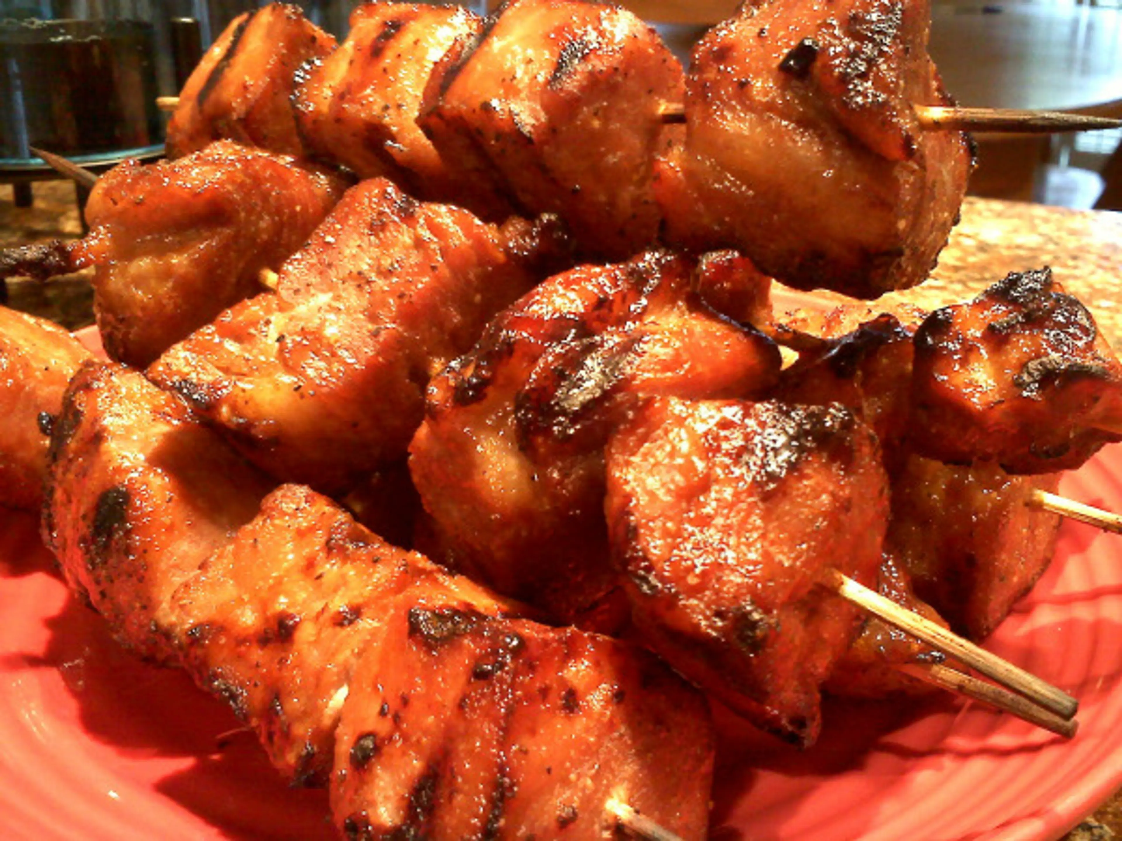 Marinated Pork Kebabs