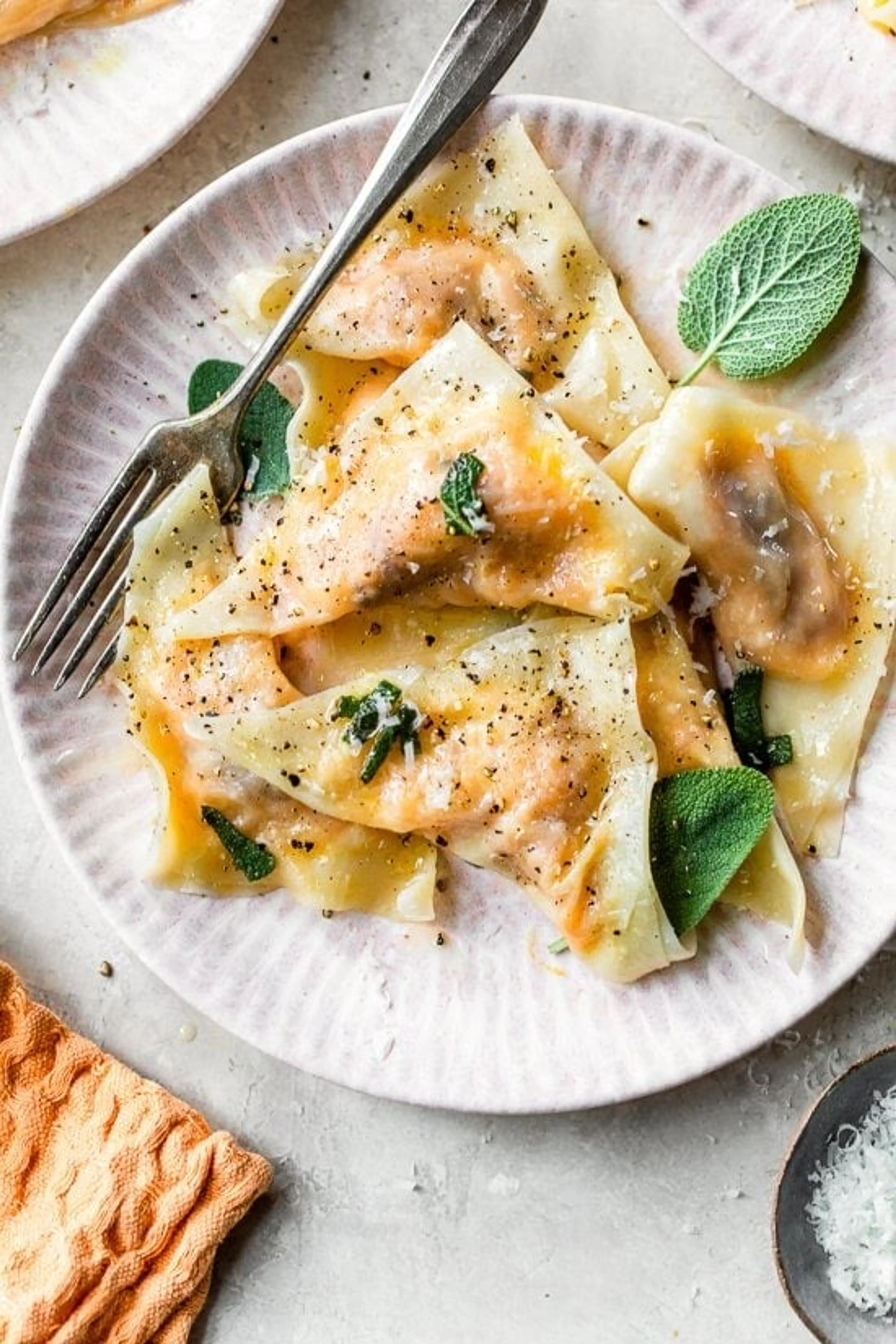 Butternut Squash Ravioli with Sage Butter