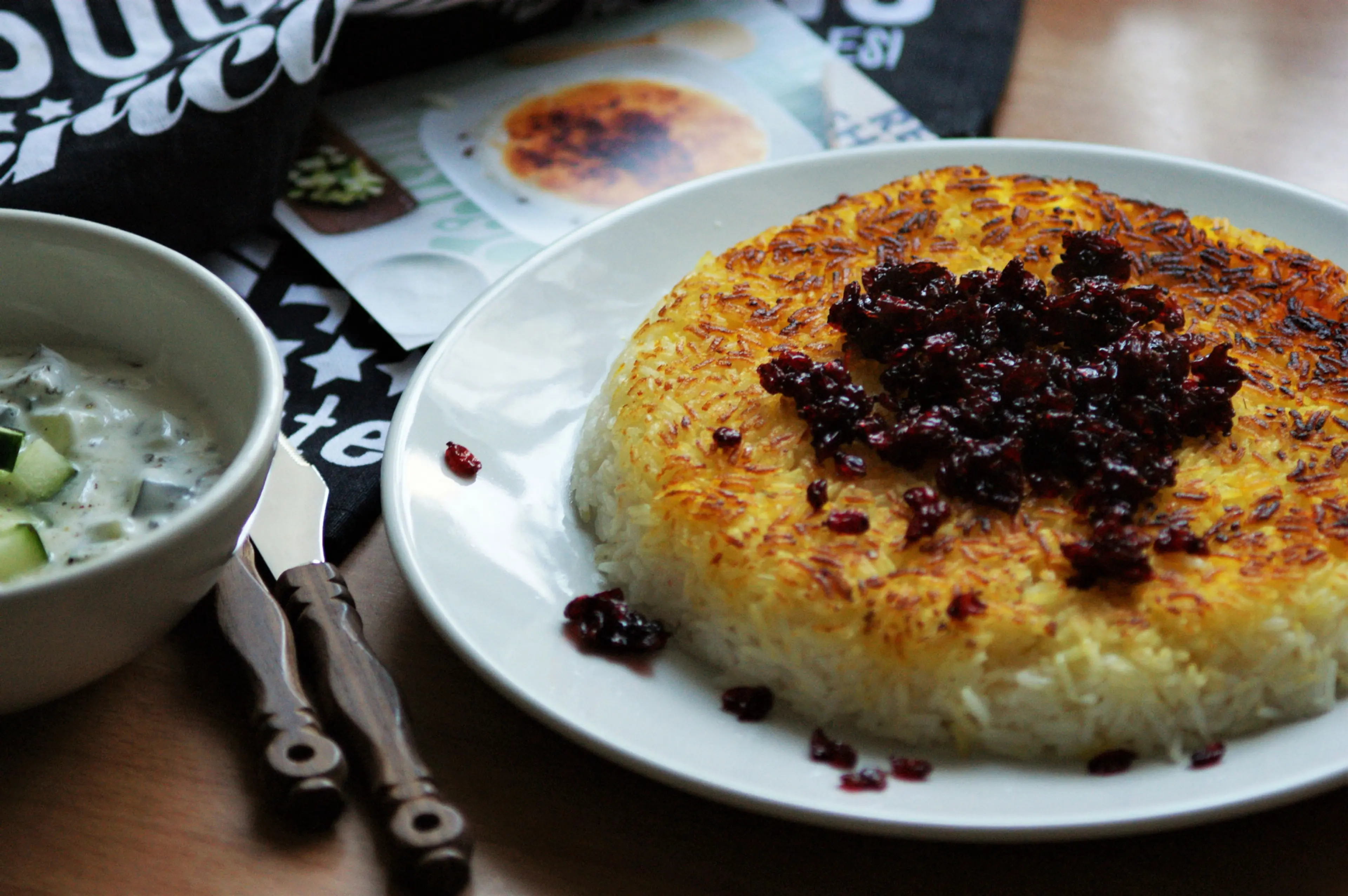 Persisch Polo mit Safran