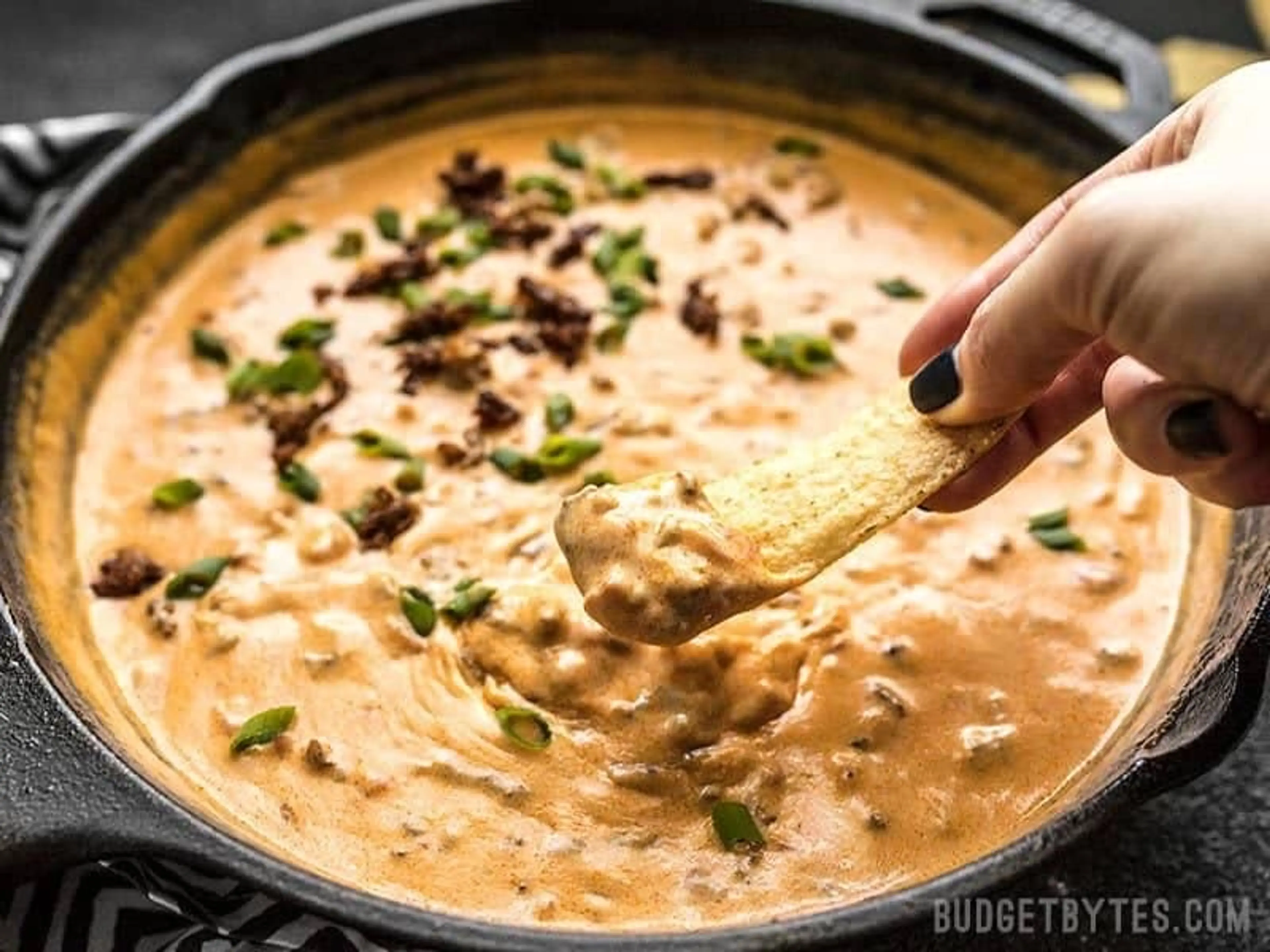 Spicy Chorizo Cheese Dip
